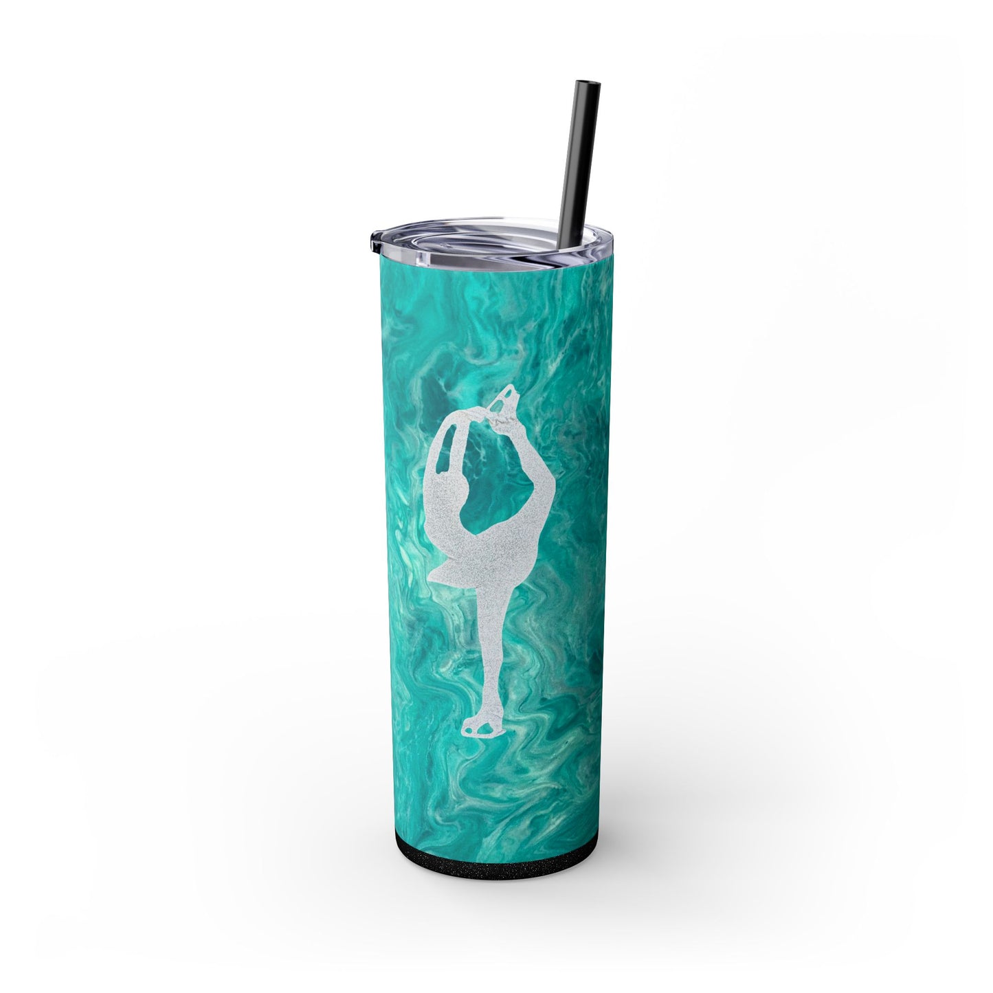 Figure Skating Tumbler, 20oz with straw