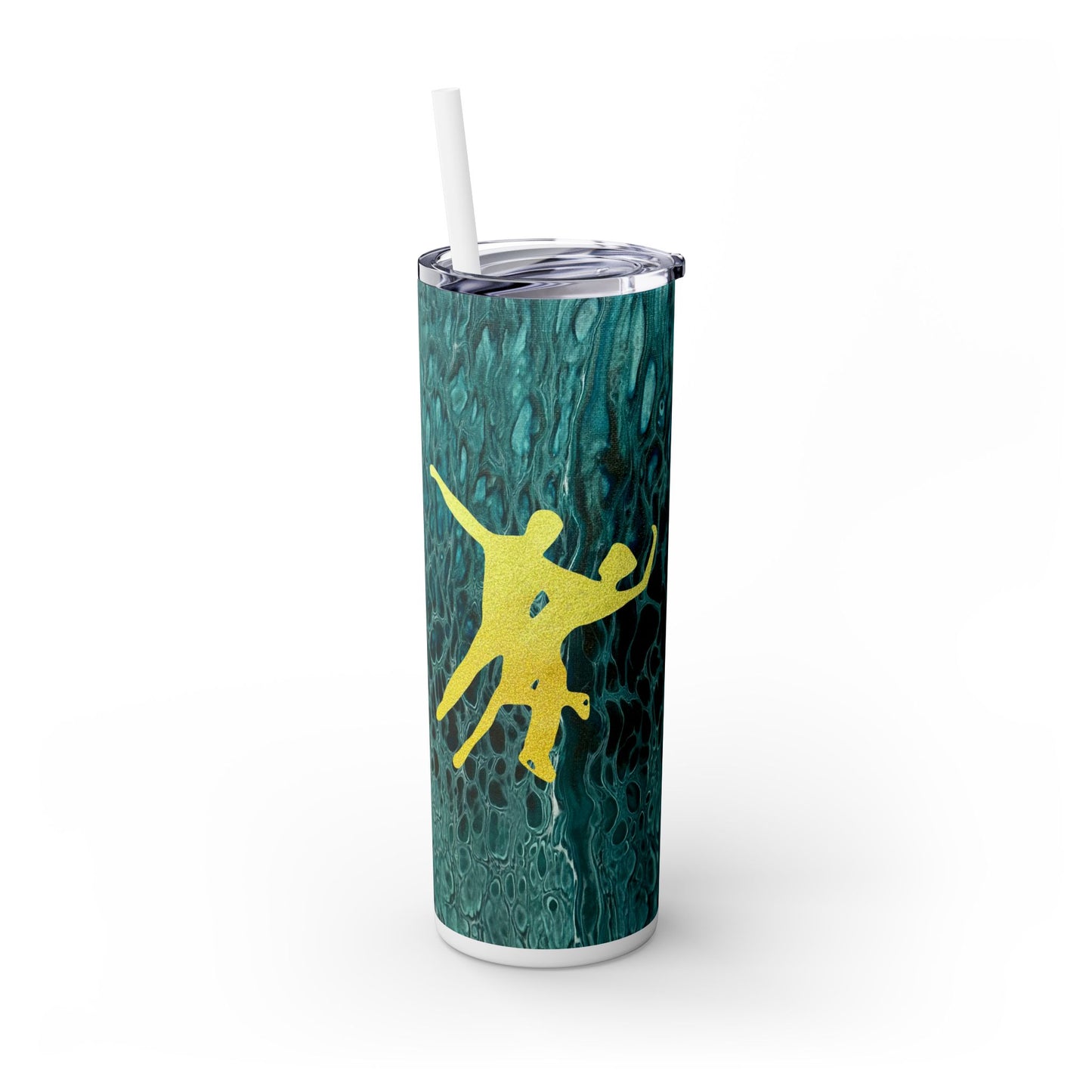 Figure Skating Tumbler, 20oz with straw