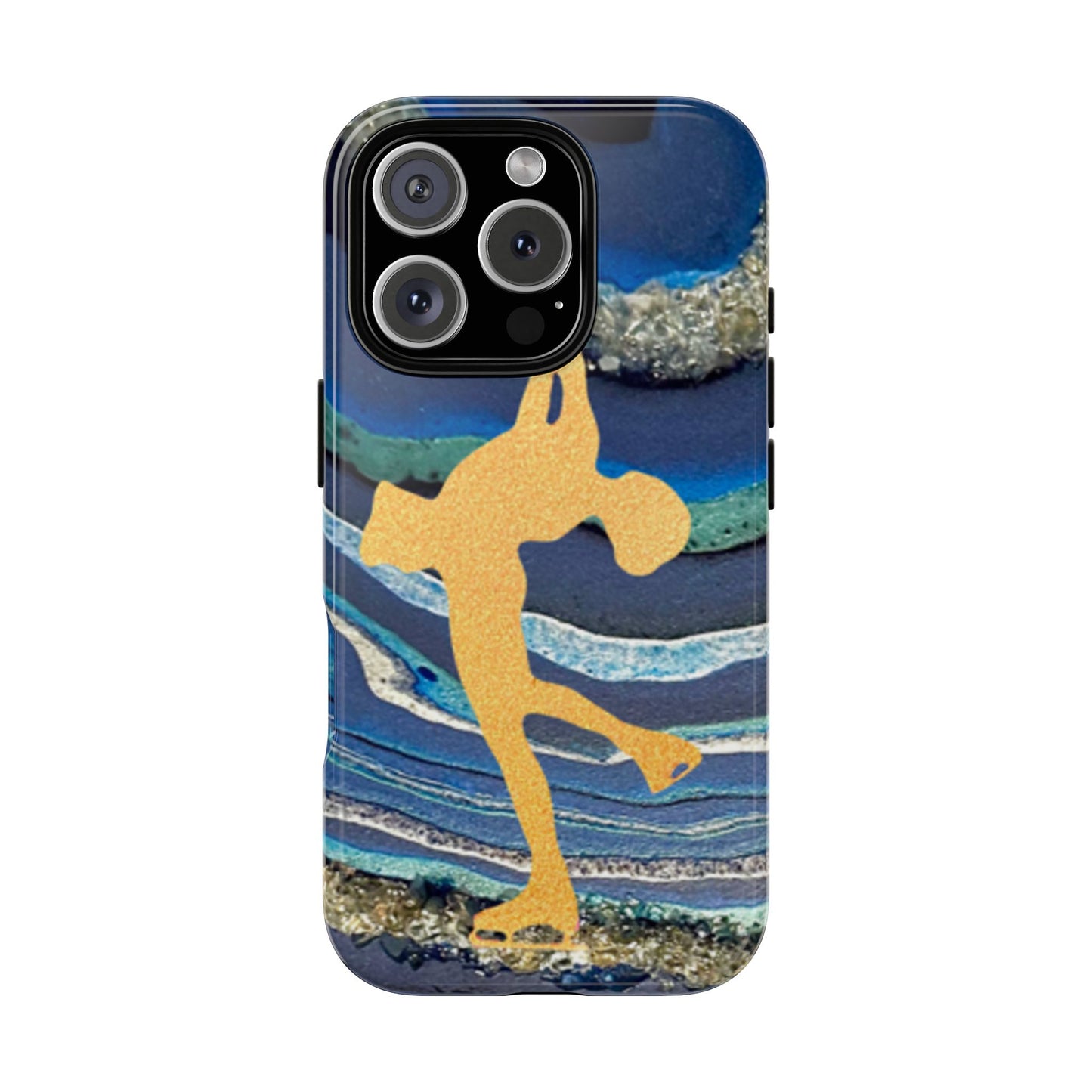 Figure skating phone case