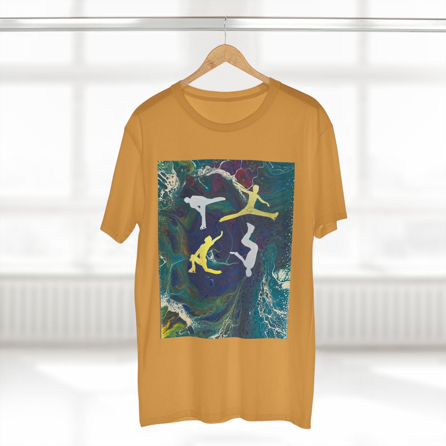 Men's figure skating T-shirt