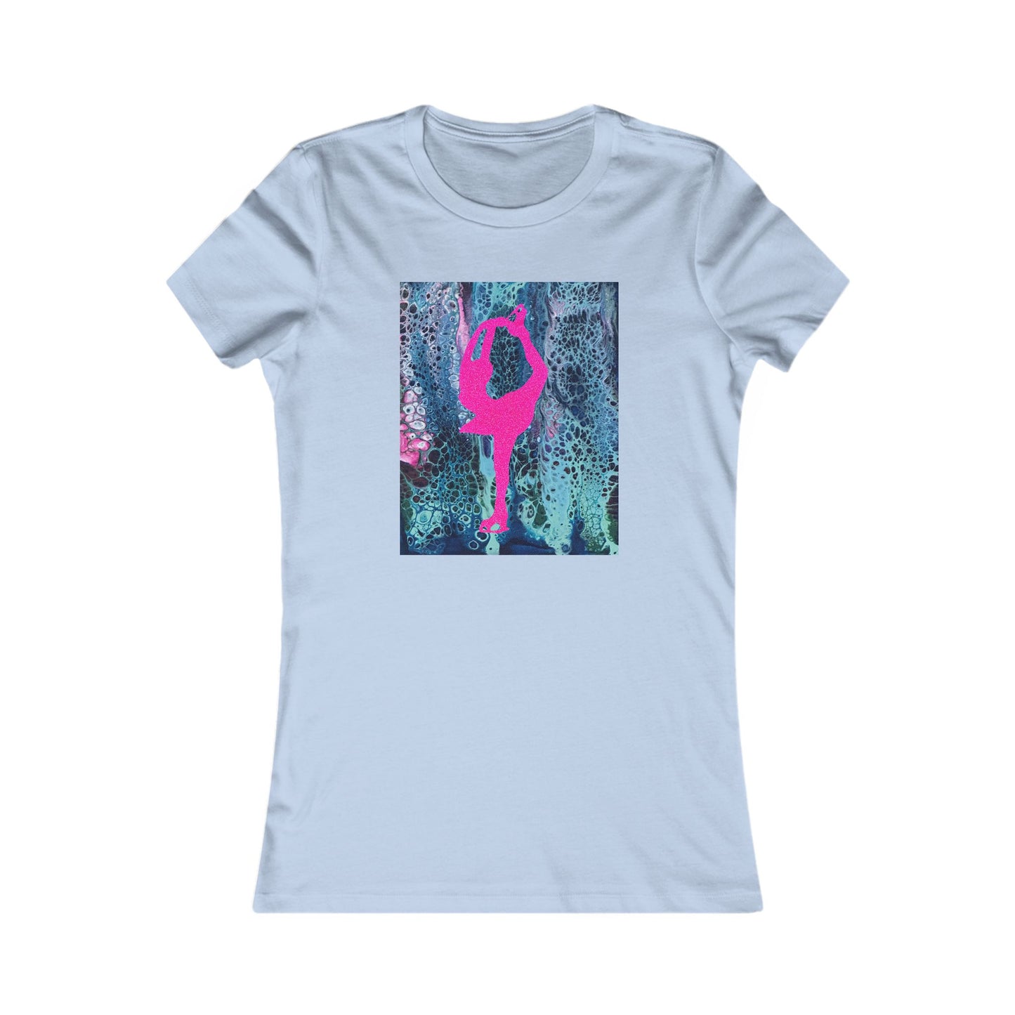 Ladies figure skating T-shirt