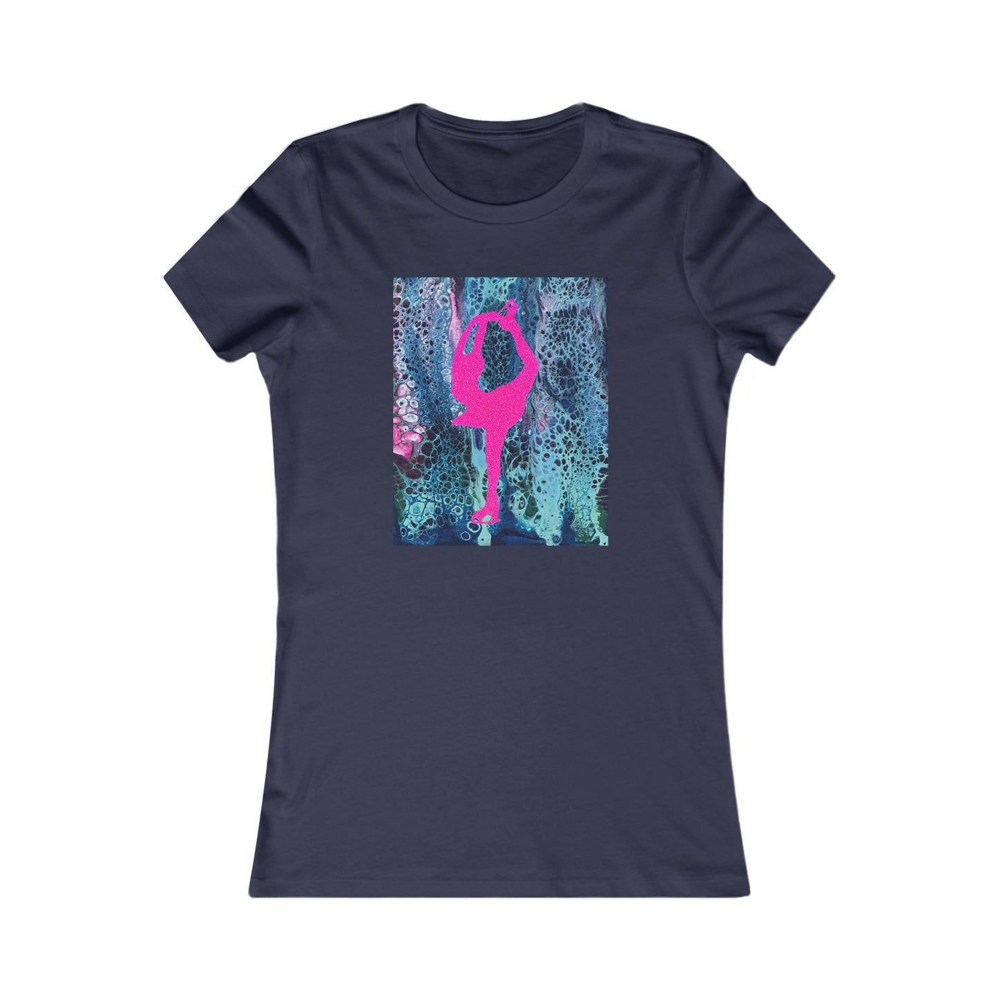 Ladies figure skating T-shirt