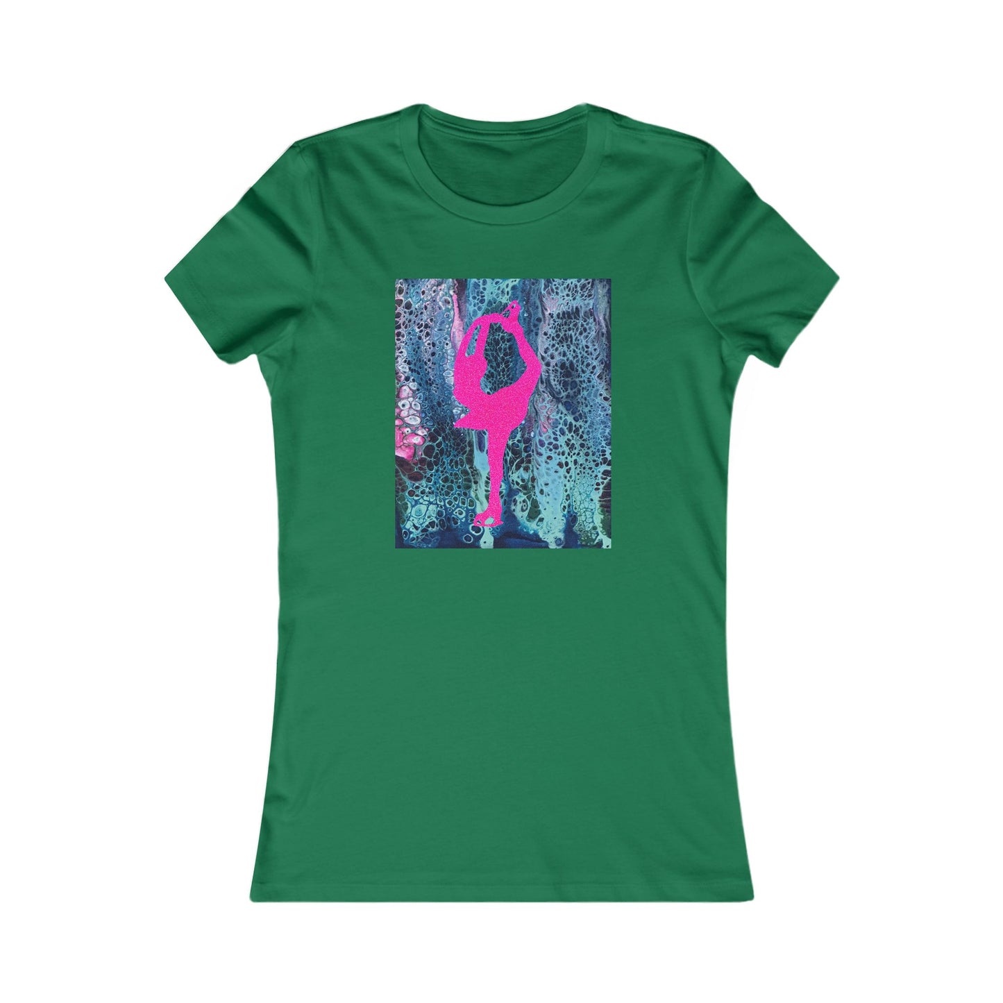 Ladies figure skating T-shirt