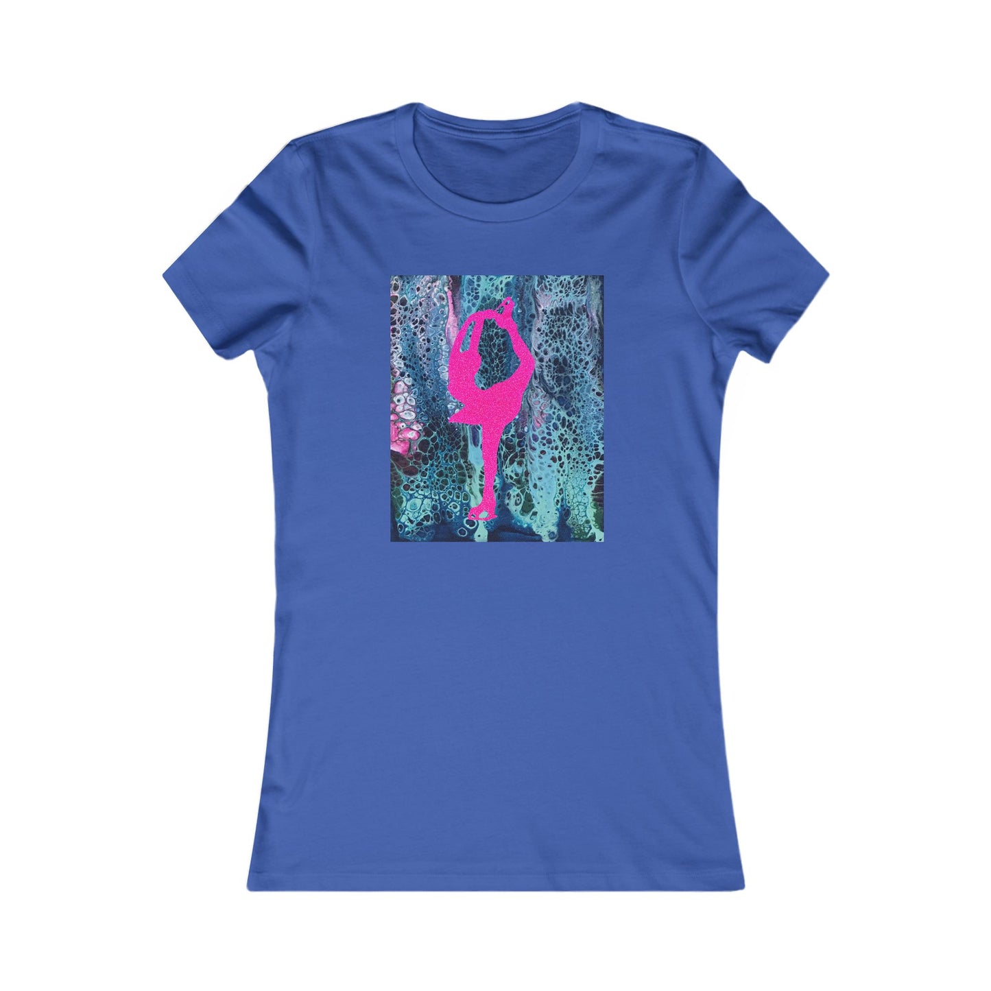 Ladies figure skating T-shirt