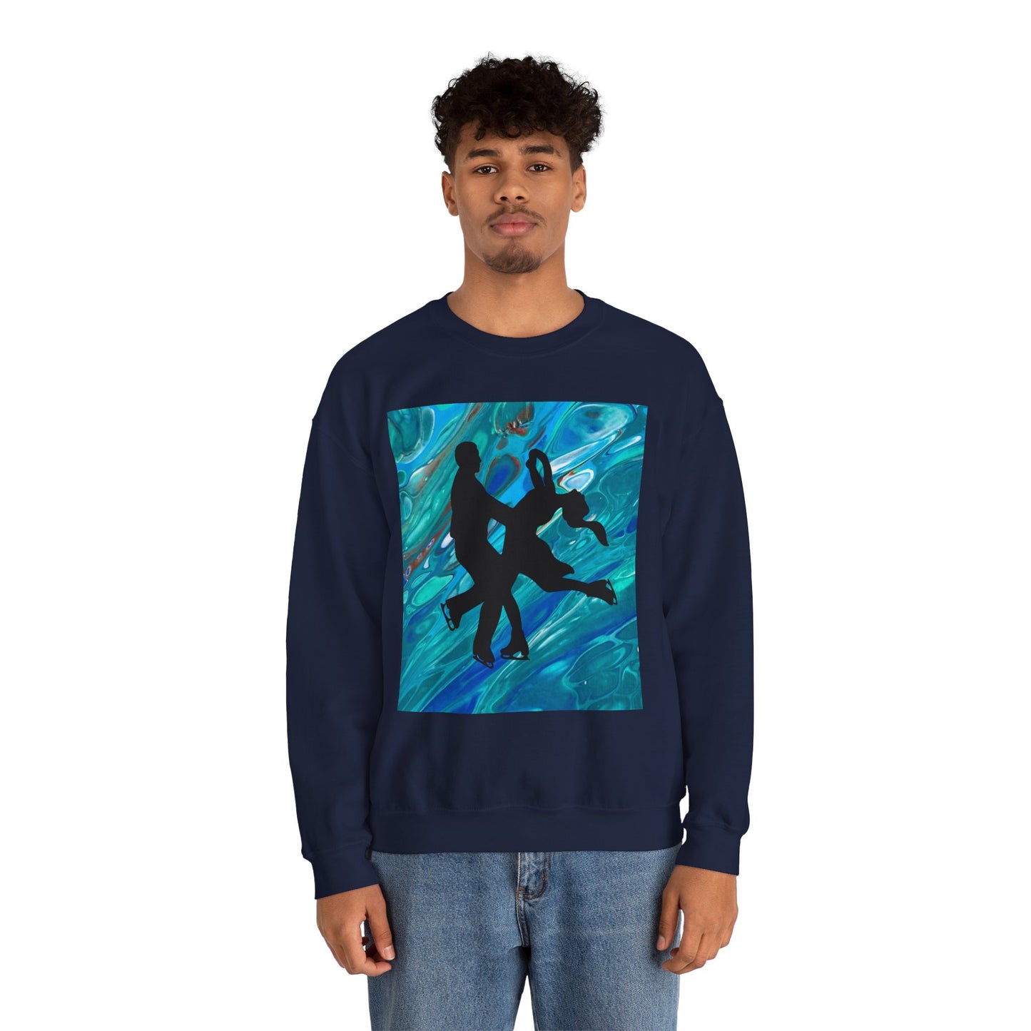 Unisex Figure Skating Crewneck Sweatshirt