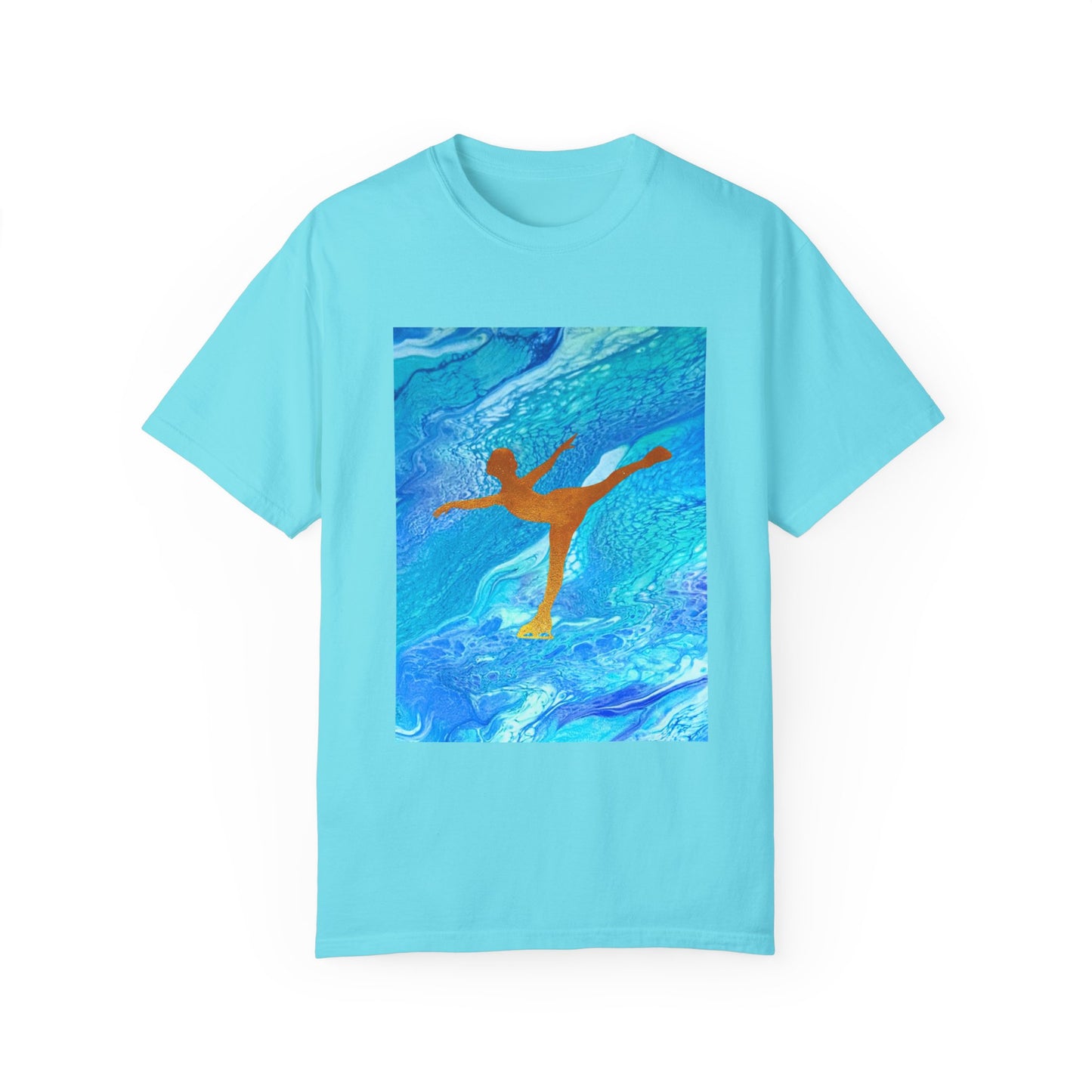 Figure Skating T-shirt—Unisex Garment-Dyed Tee