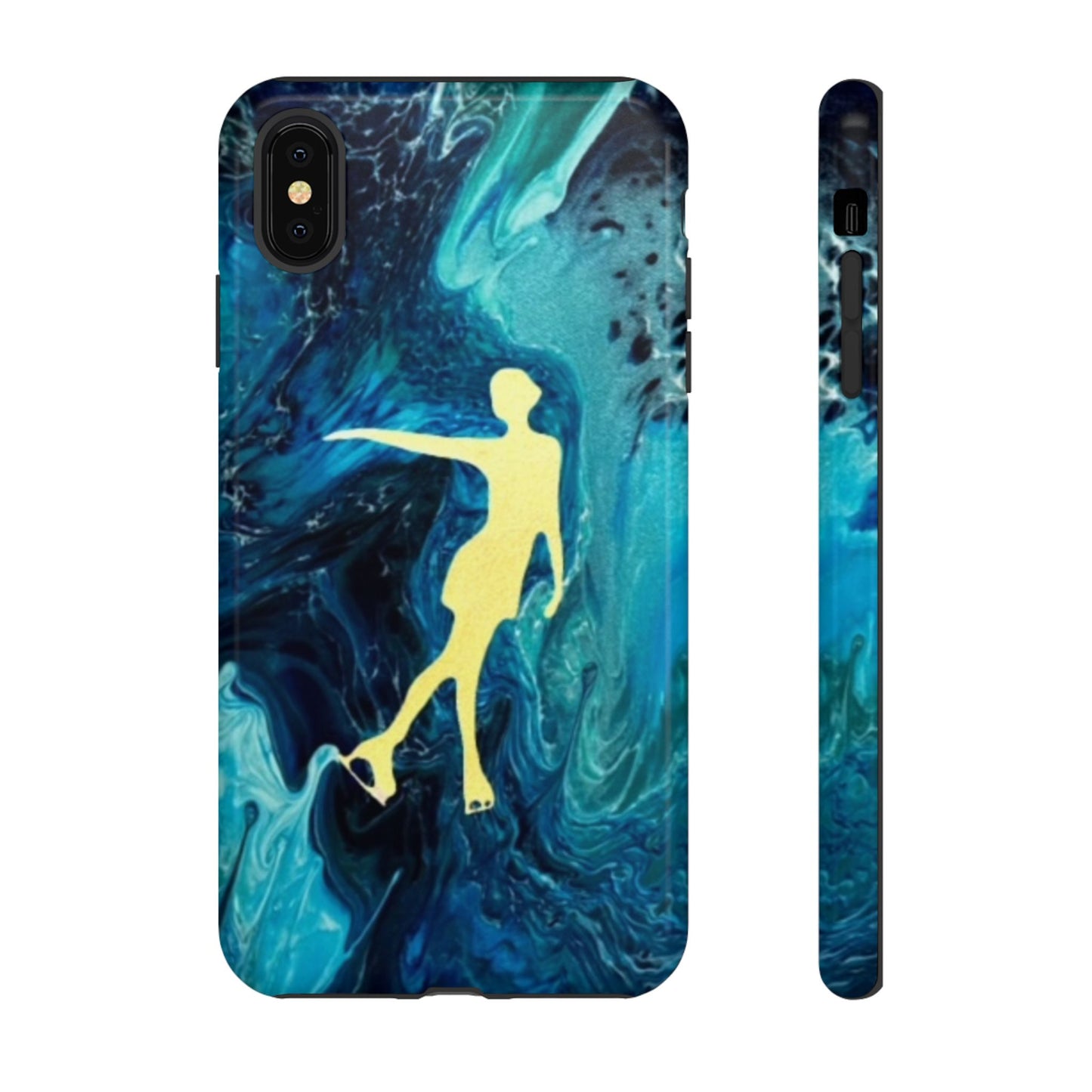 Figure skating phone case