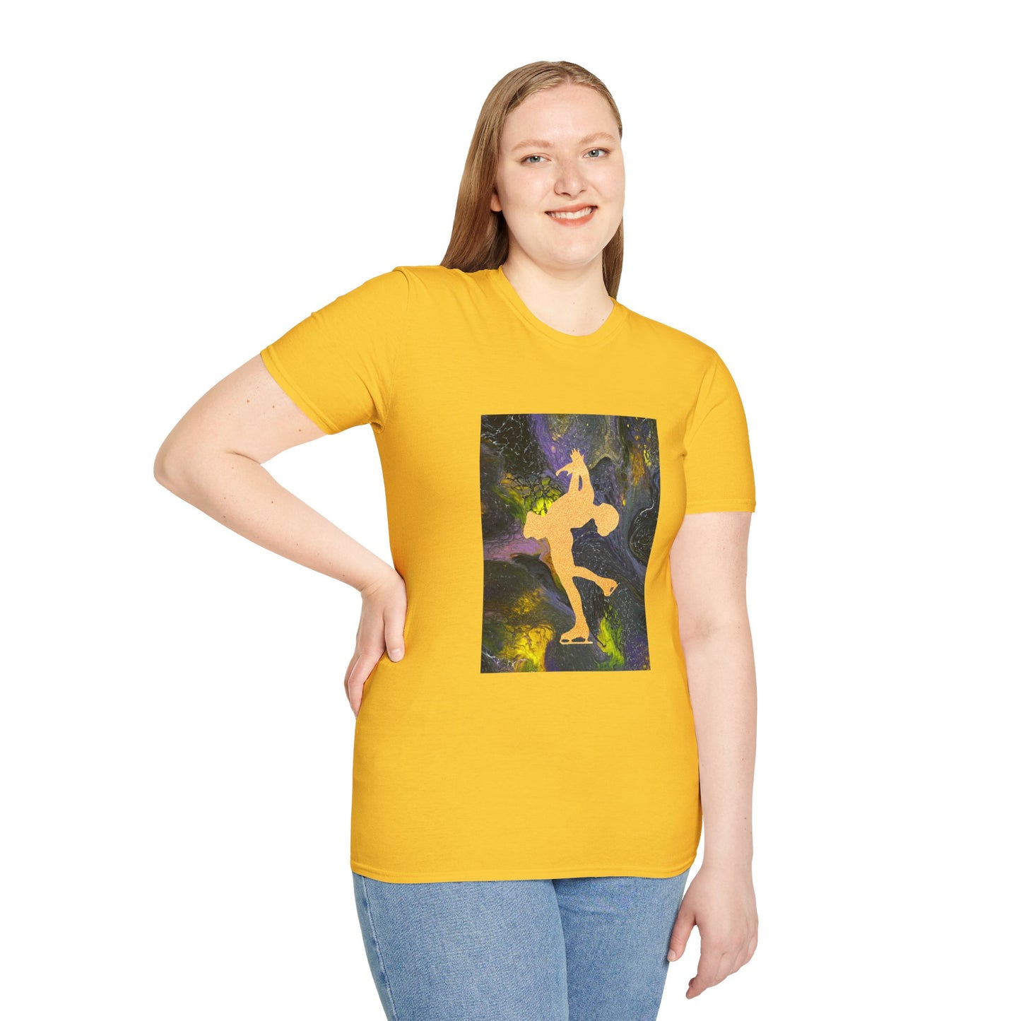 Unisex Softstyle figure skating T-Shirt