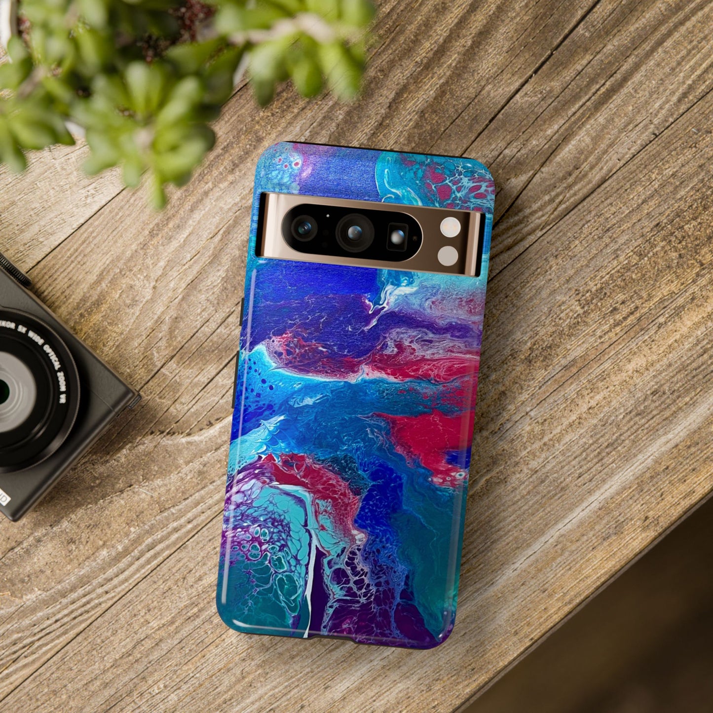 Tough Phone Case for iPhone, Samsung and Google pixel devices with Artwork Design