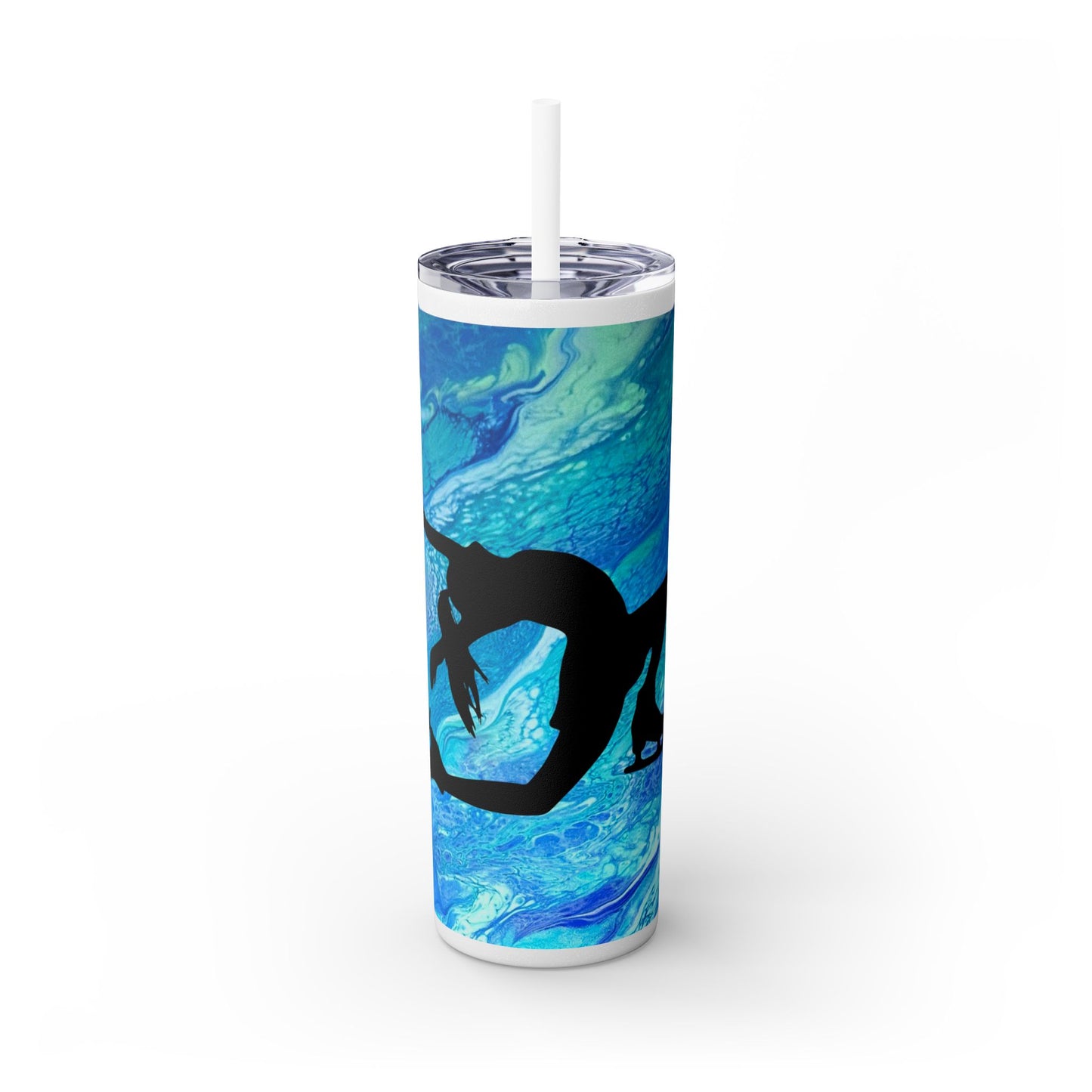 Figure Skating Tumbler, 20oz with straw