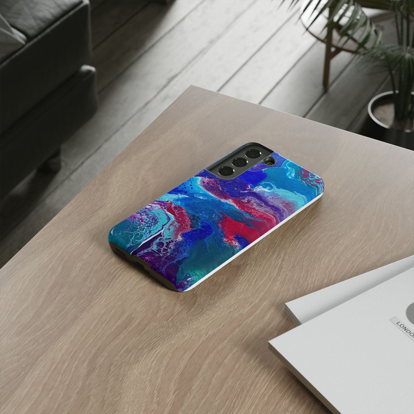 Tough Phone Case for iPhone, Samsung and Google pixel devices with Artwork Design