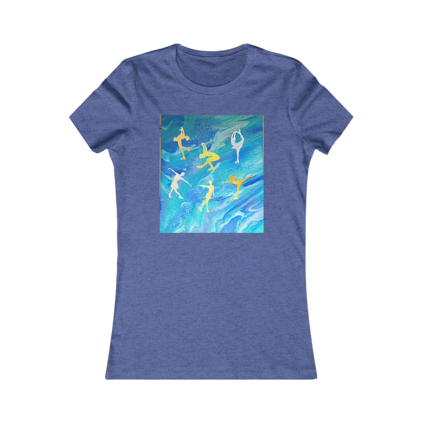 Ladies figure skating T-shirt