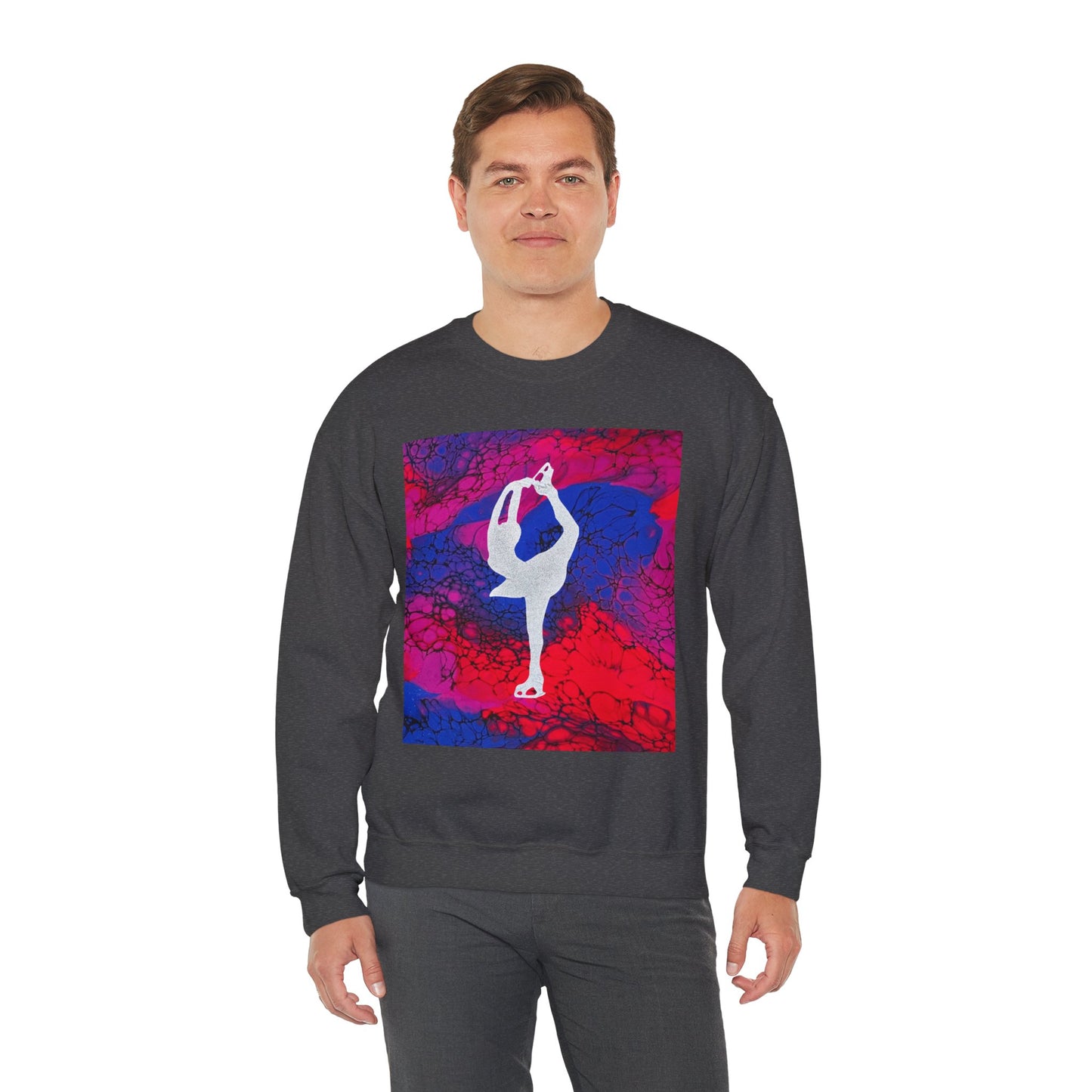 Unisex Figure Skating Crewneck Sweatshirt