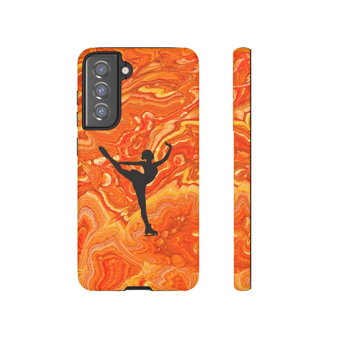 Figure skating phone case