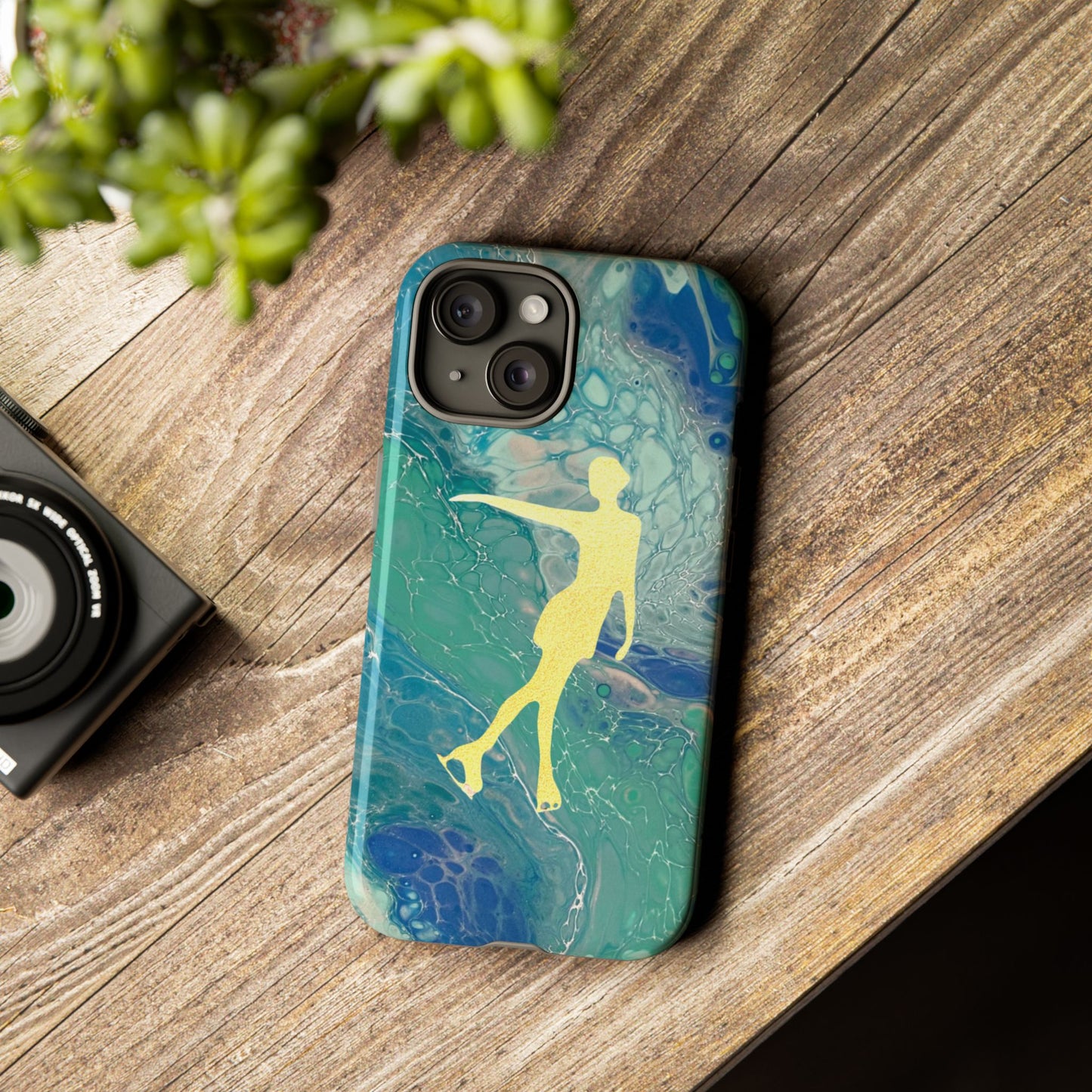 Figure skating phone cases