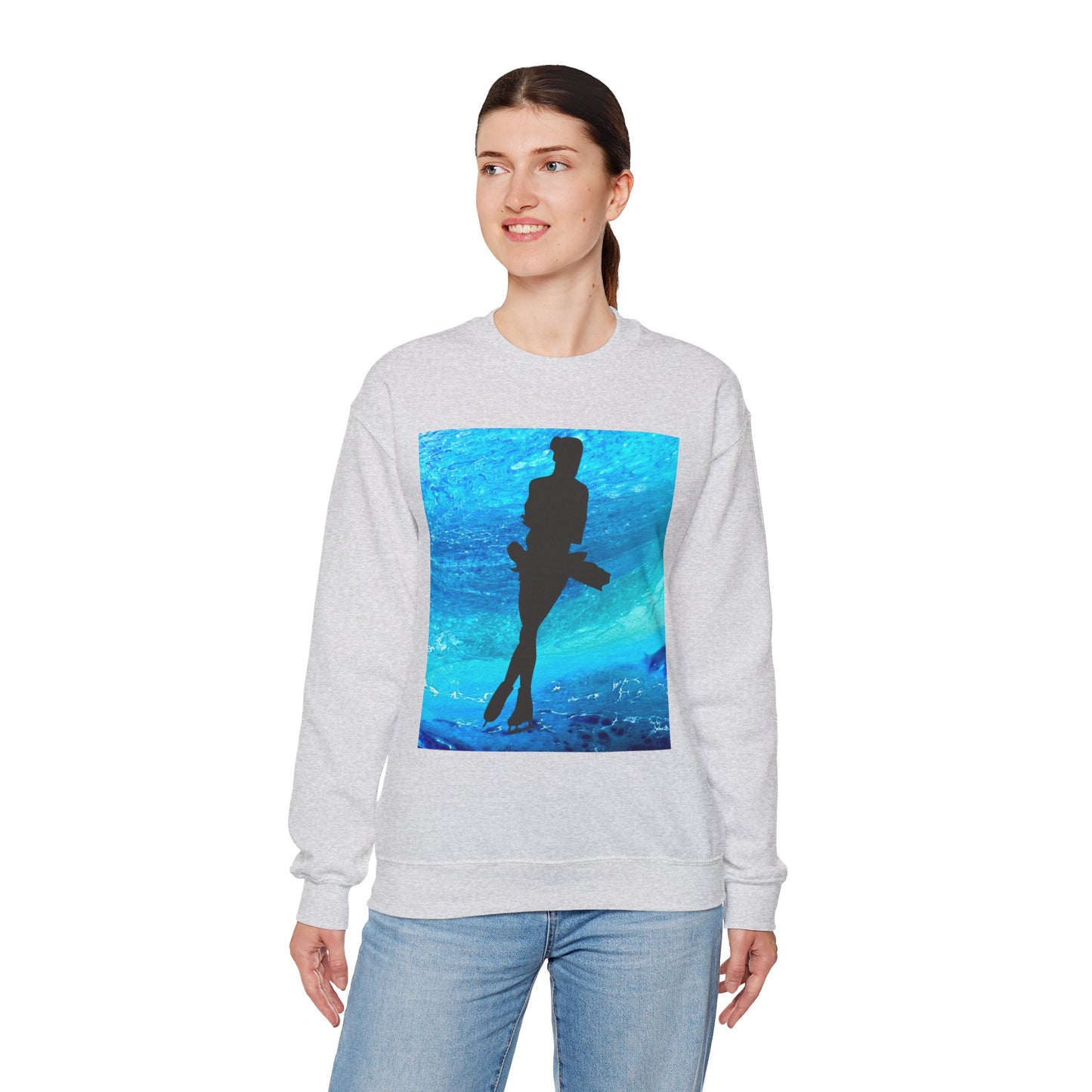 Unisex Figure Skating Crewneck Sweatshirt