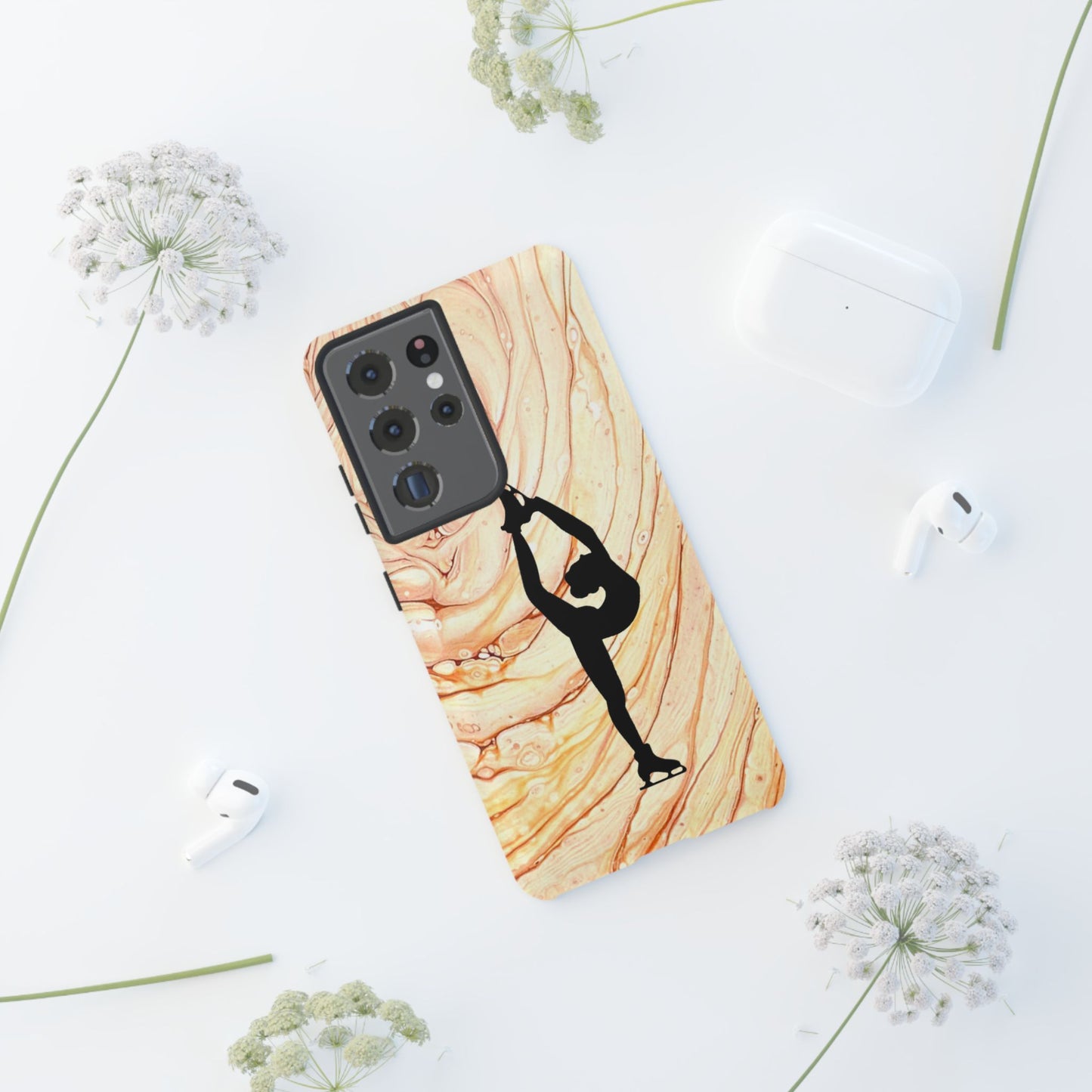 Figure skating phone cases