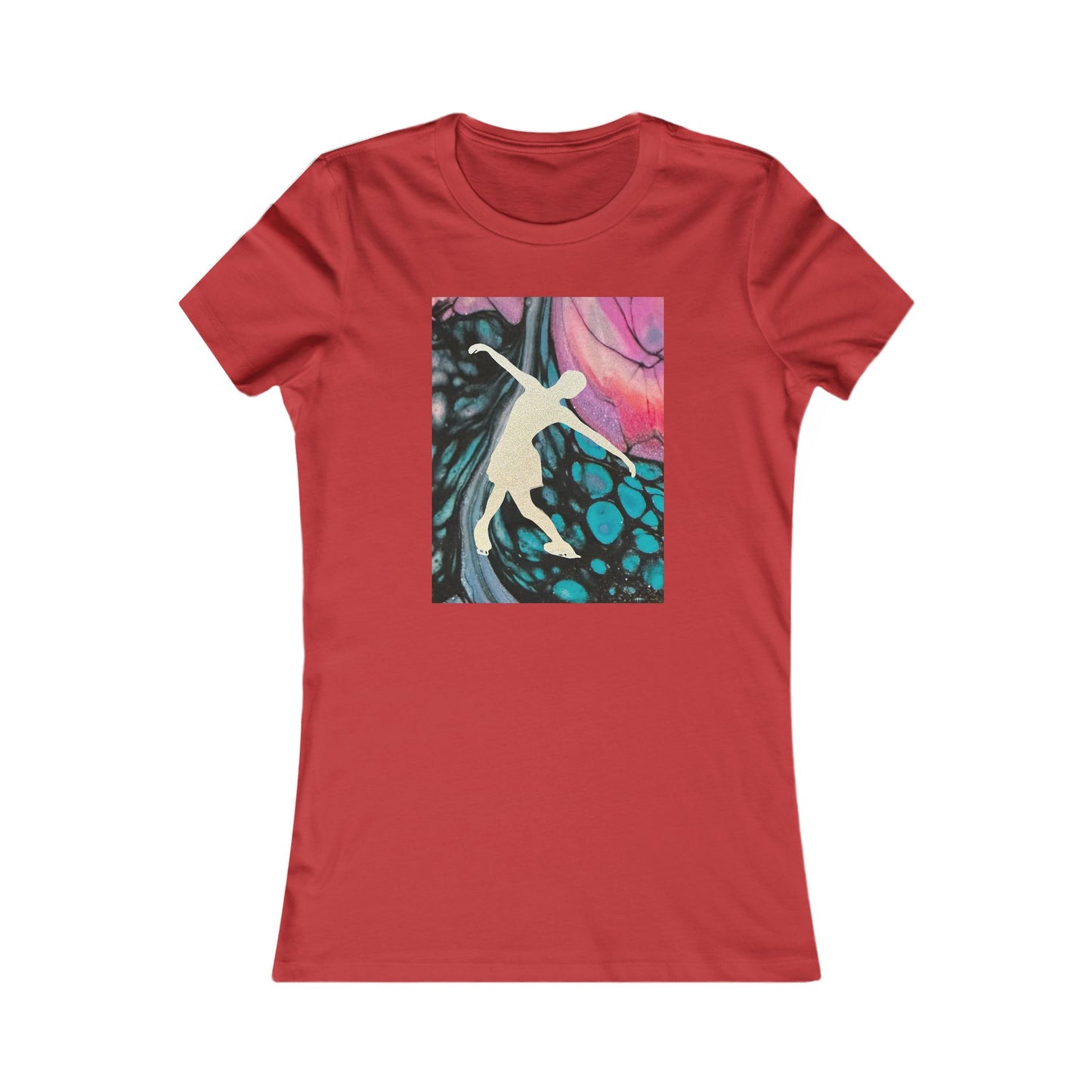 Ladies figure skating T-shirt