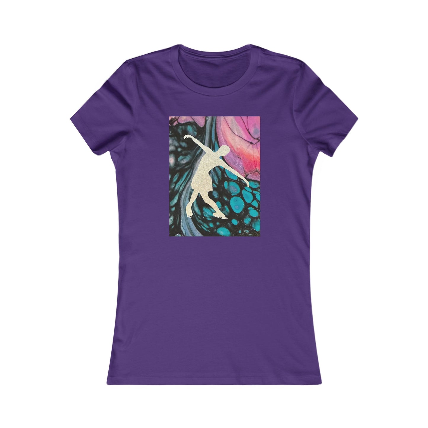 Ladies figure skating T-shirt