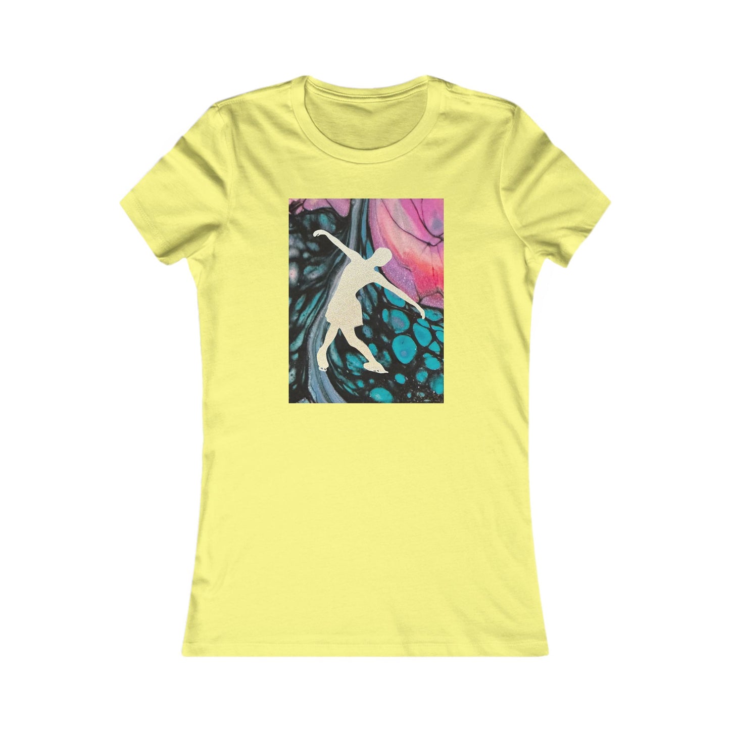 Ladies figure skating T-shirt