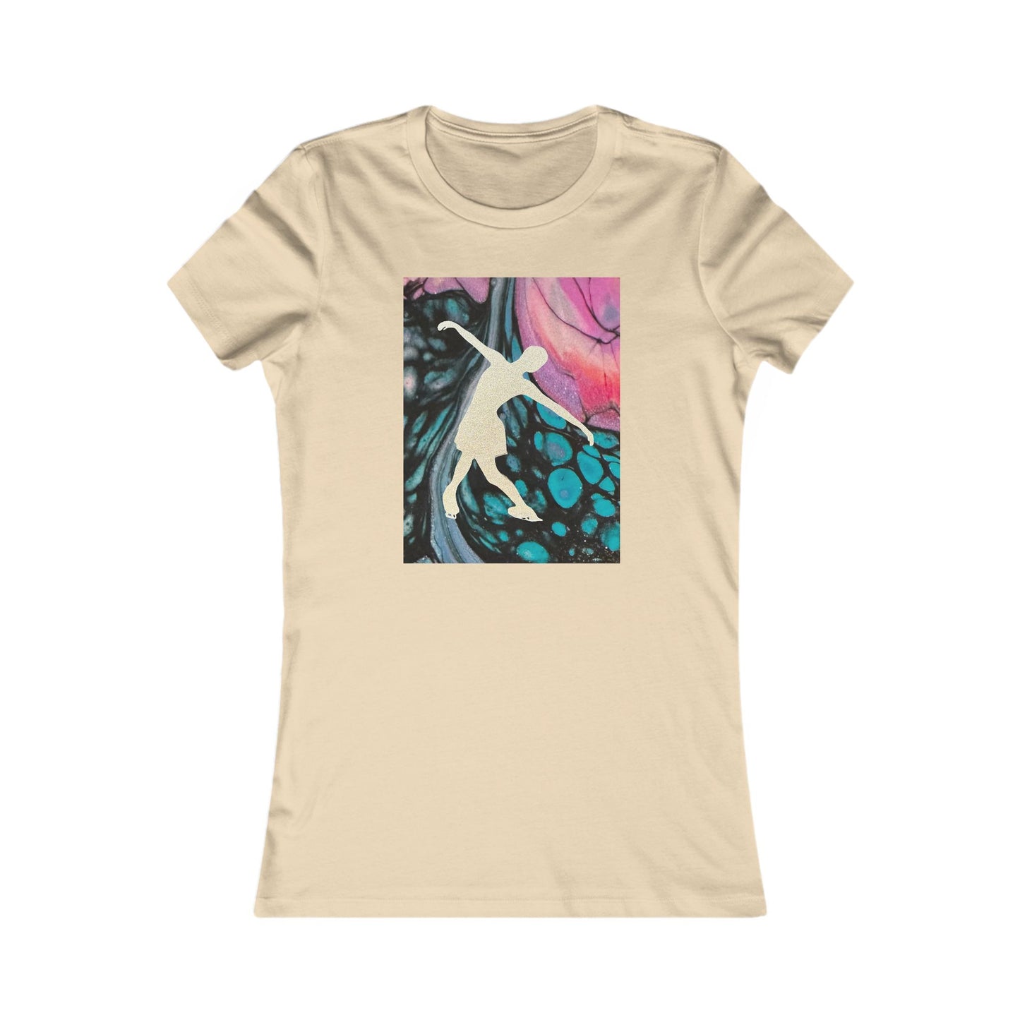 Ladies figure skating T-shirt