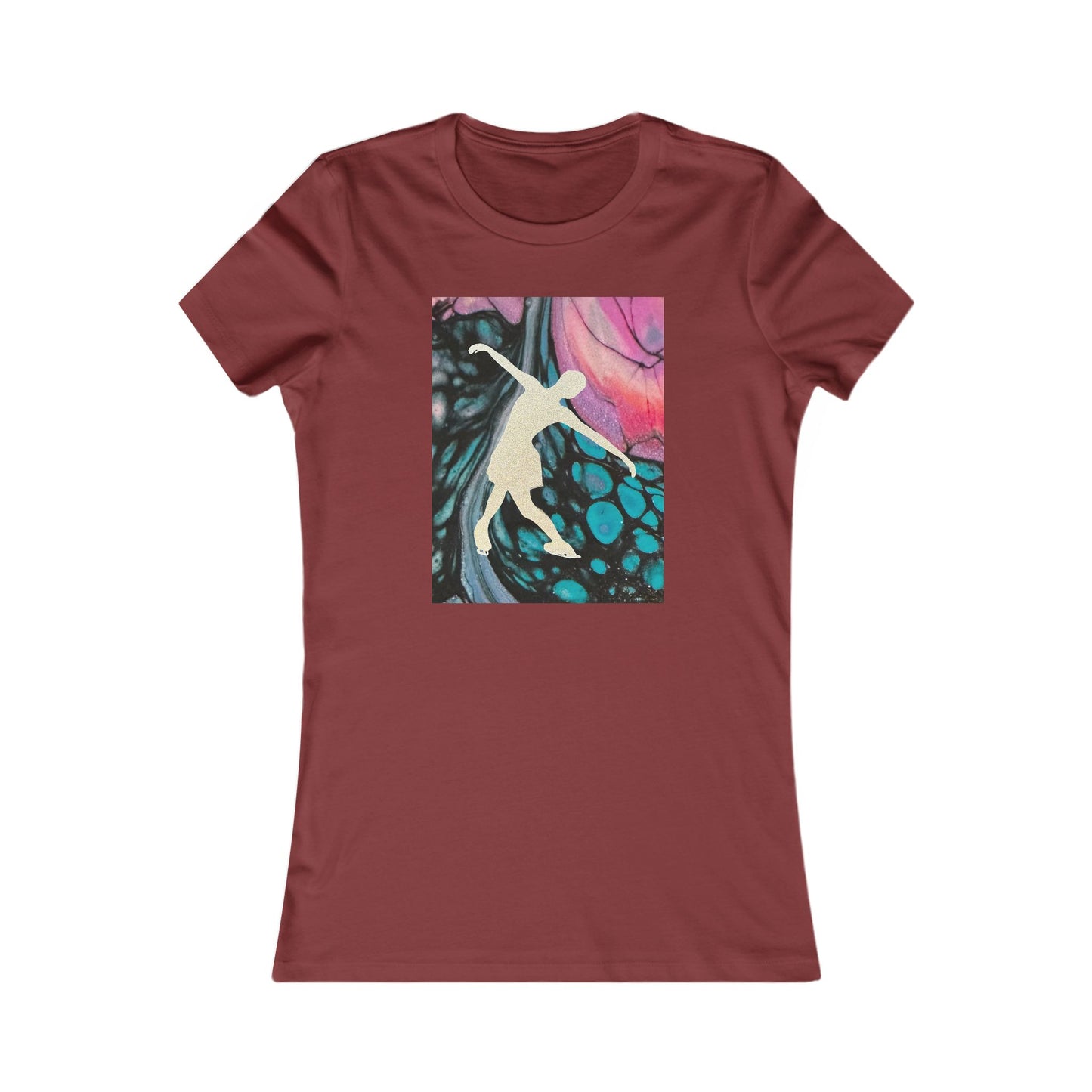 Ladies figure skating T-shirt