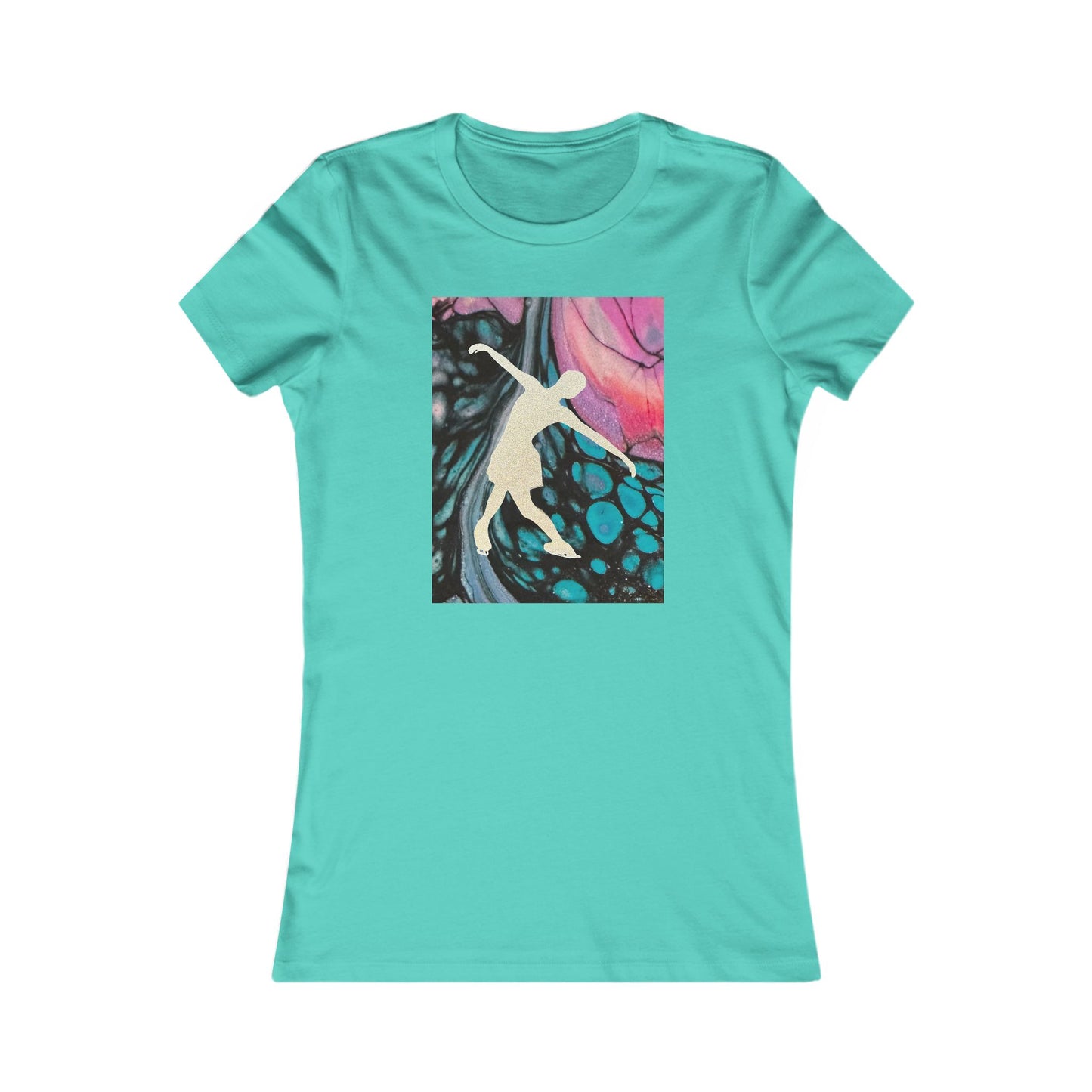 Ladies figure skating T-shirt