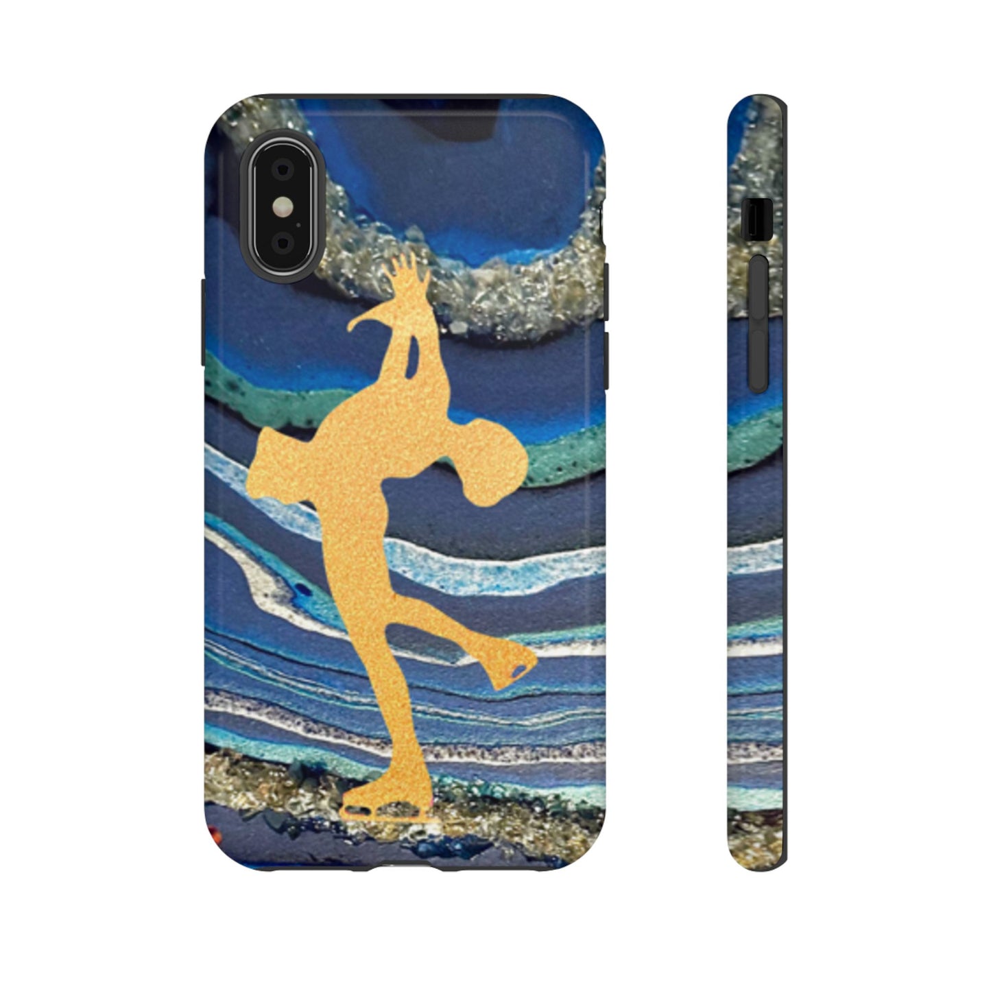 Figure skating phone case