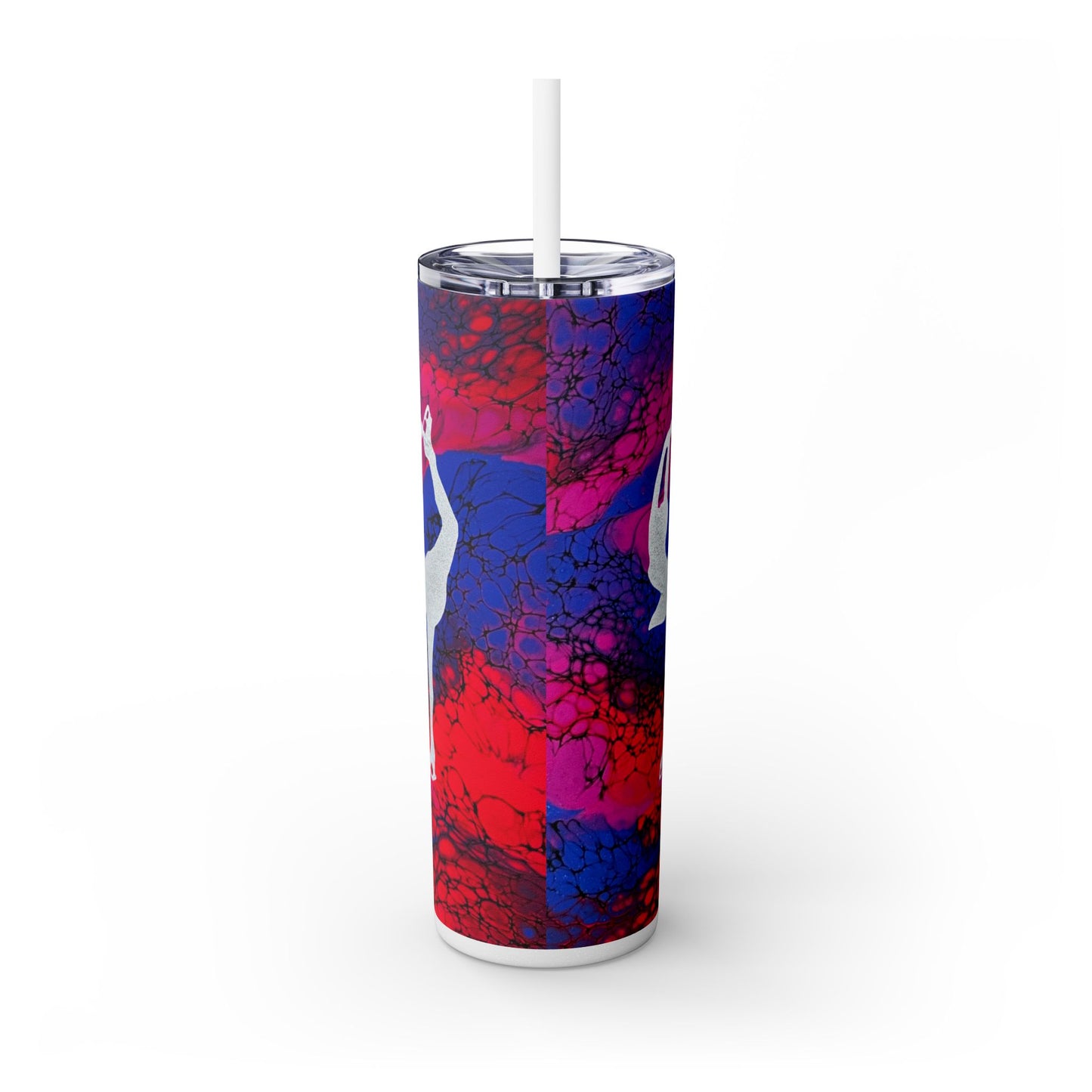 Figure Skating Tumbler, 20oz with straw
