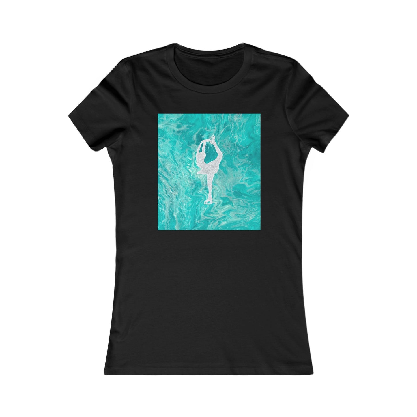 Ladies figure skating T-shirt