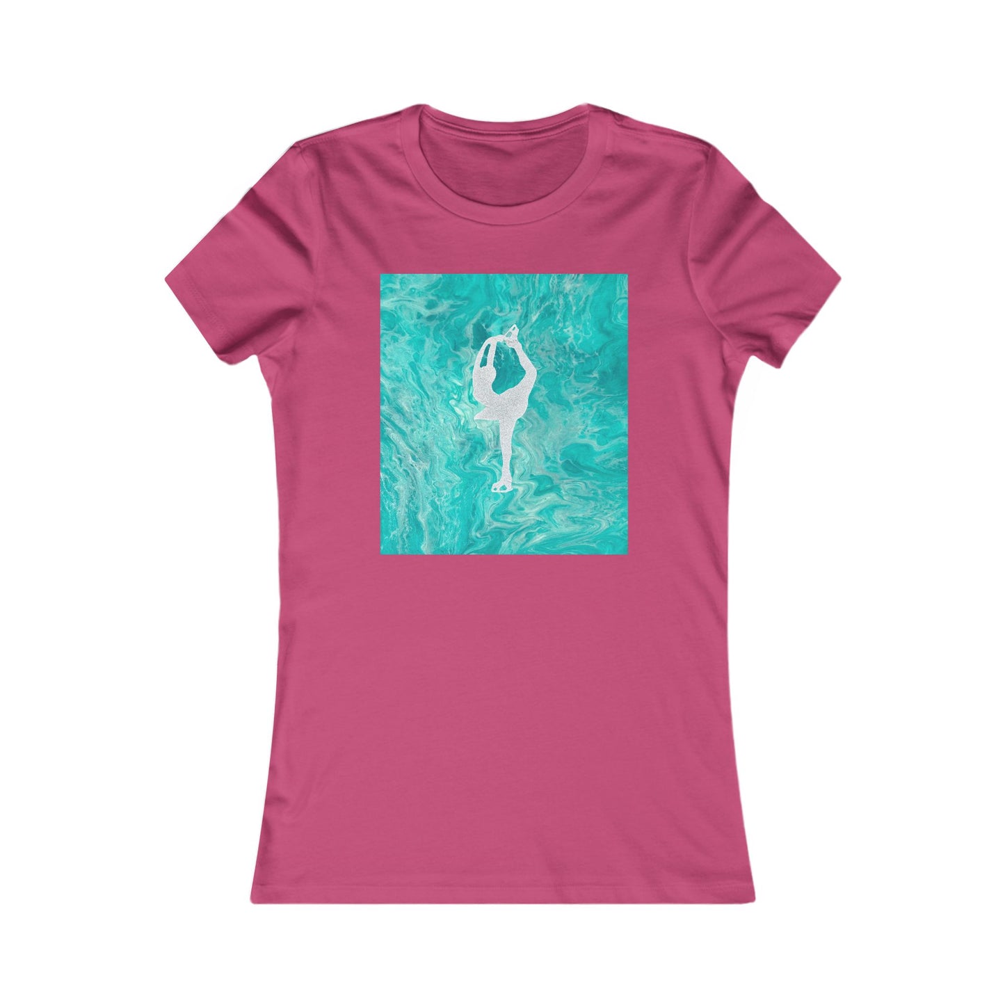 Ladies figure skating T-shirt