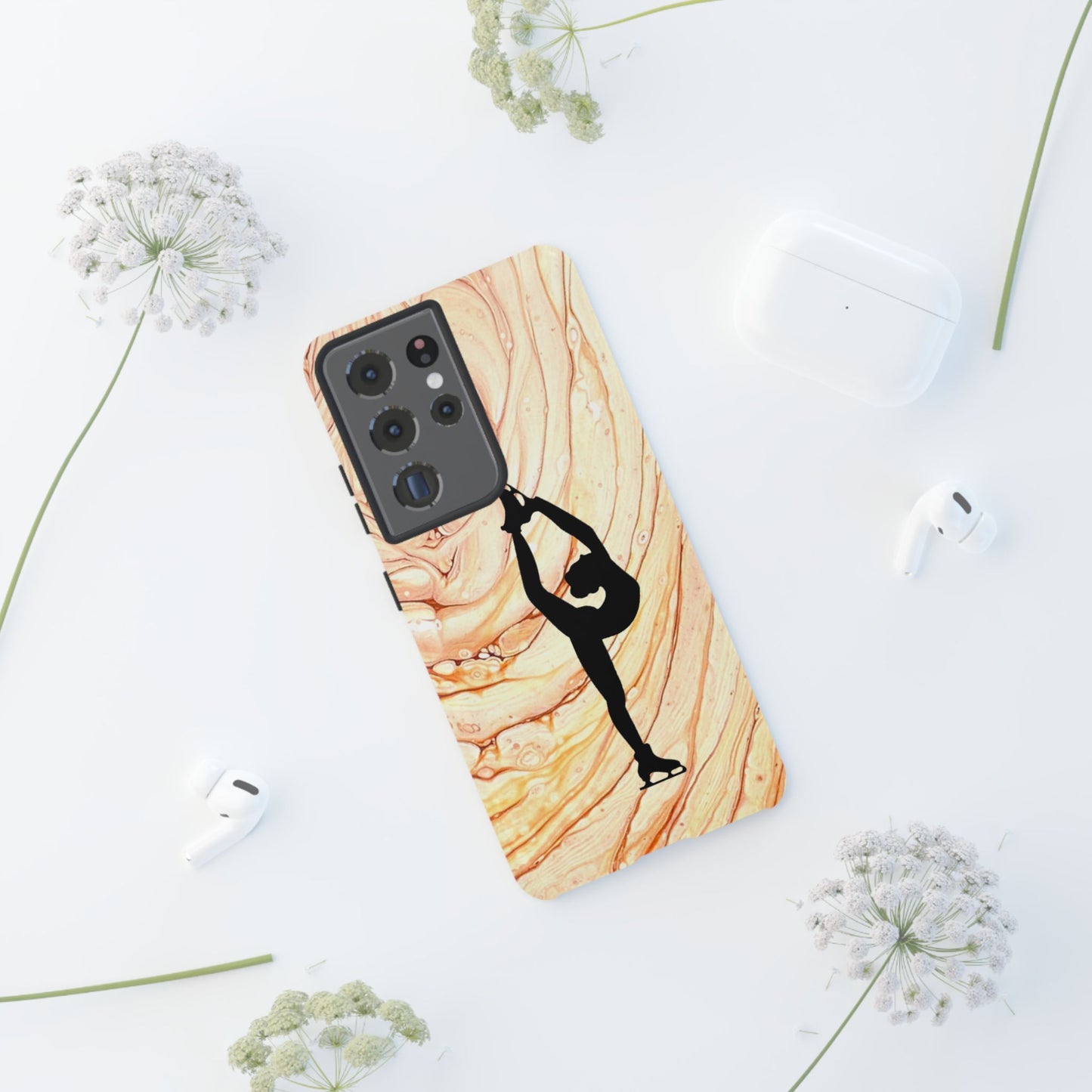 Figure skating phone cases