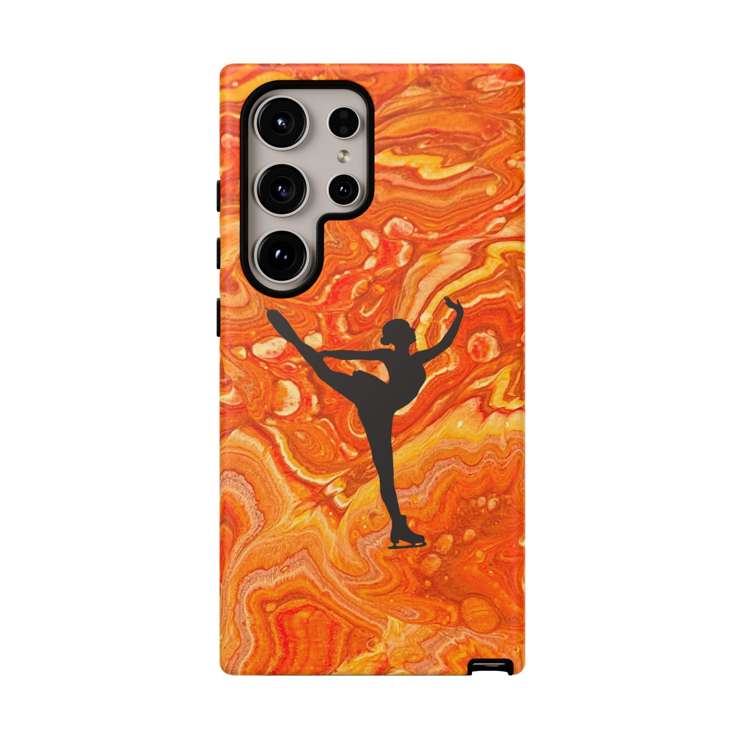 Figure skating phone case