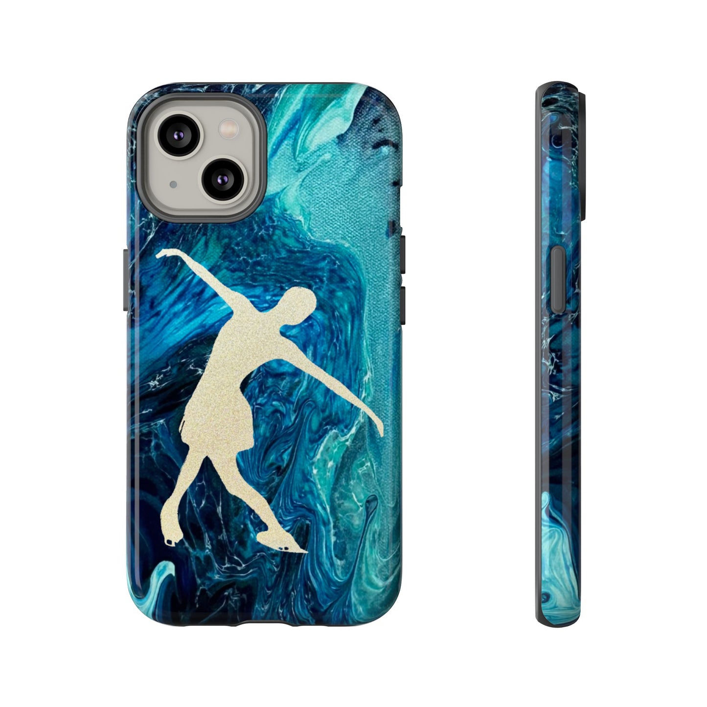 Figure skating phone cases