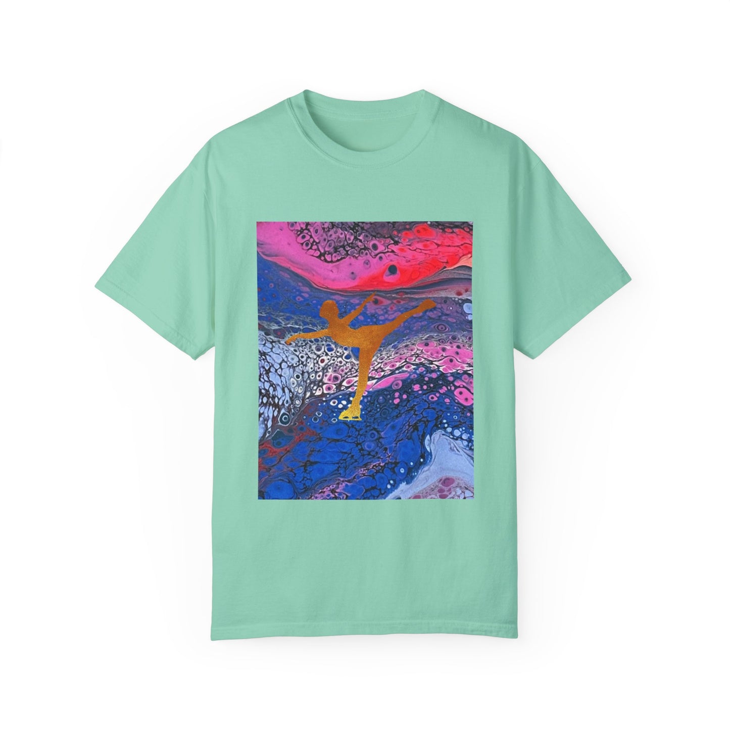 Figure Skating T-shirt—Unisex Garment-Dyed Tee