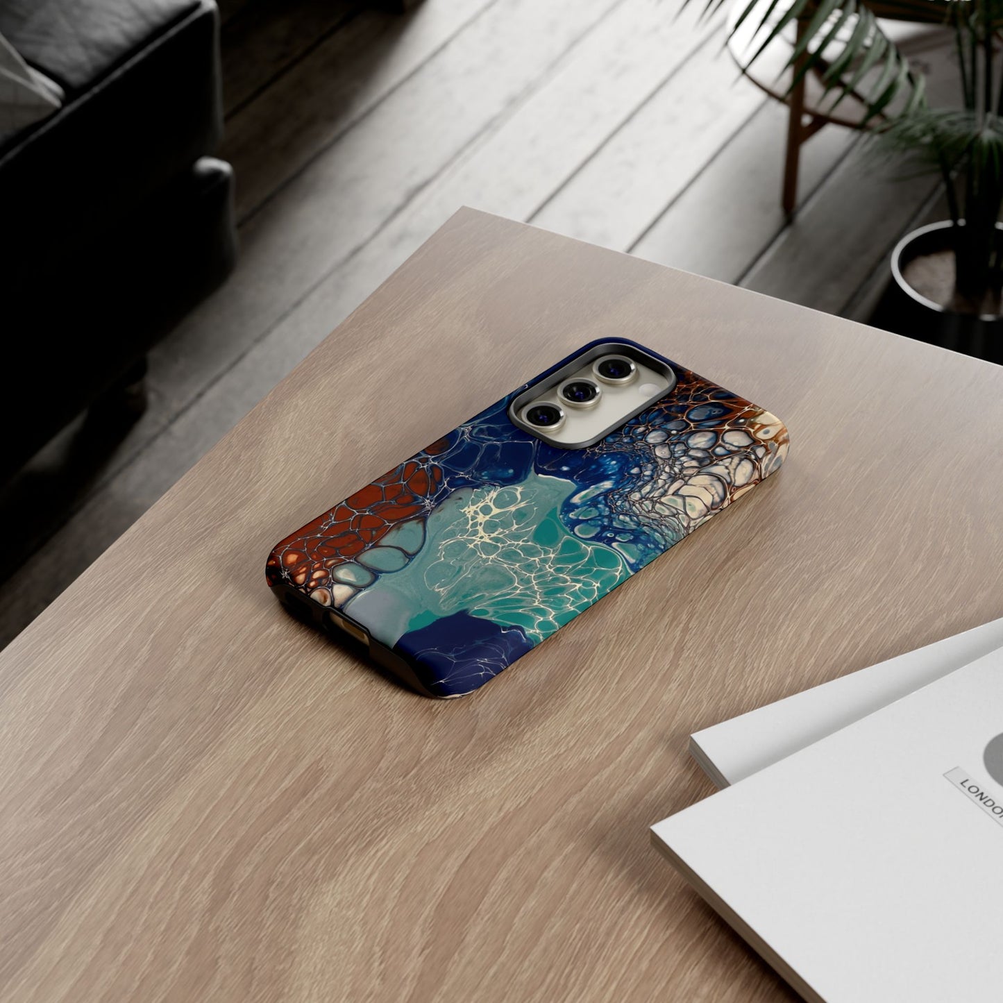 Phone Case for iPhone, Samsung and Google pixel devices -Artwork Design, Tough Protection