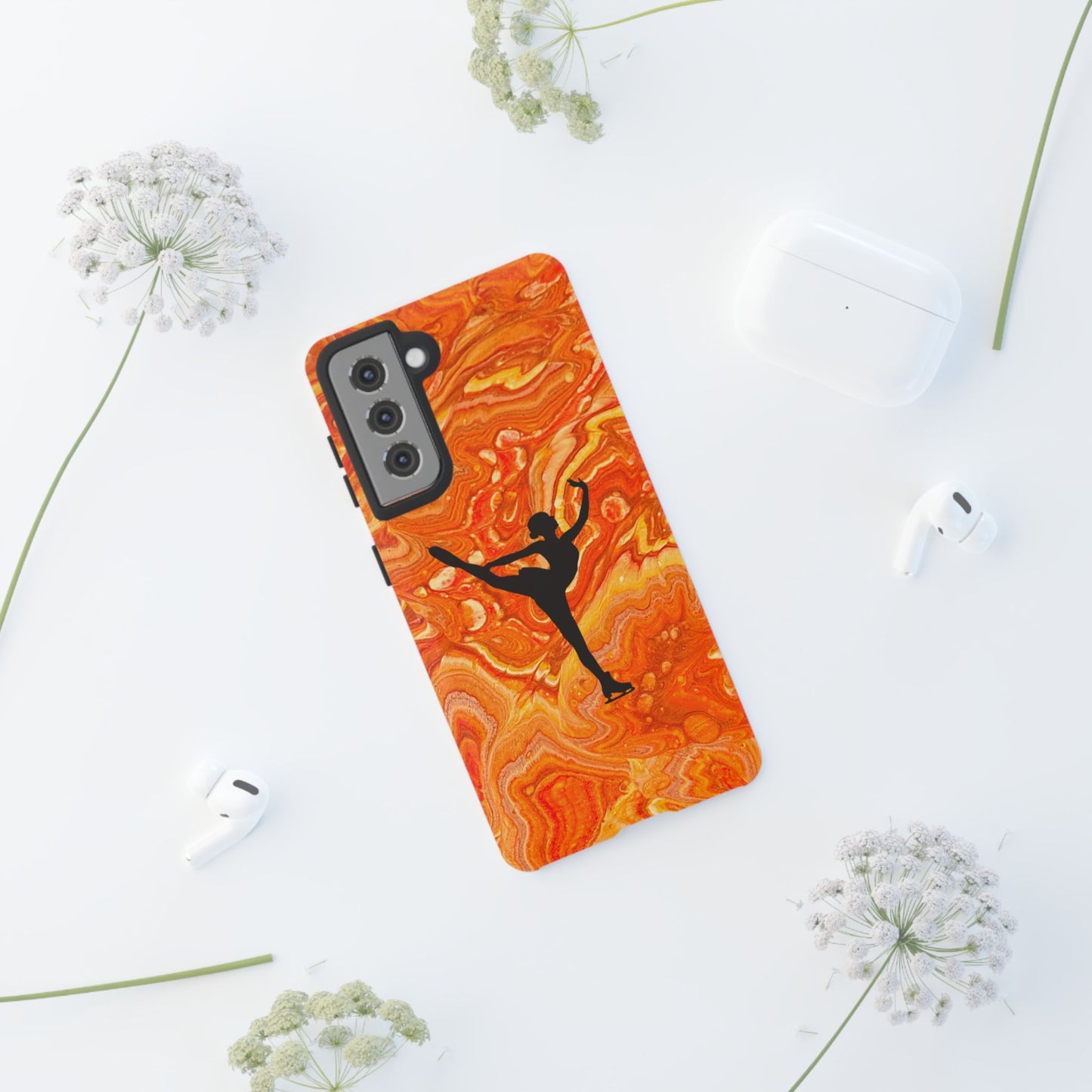 Figure skating phone case