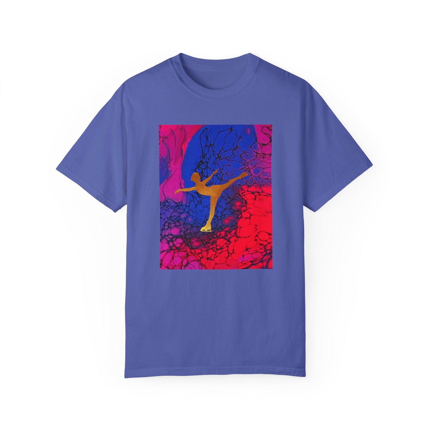 Figure Skating T-shirt—Unisex Garment-Dyed Tee