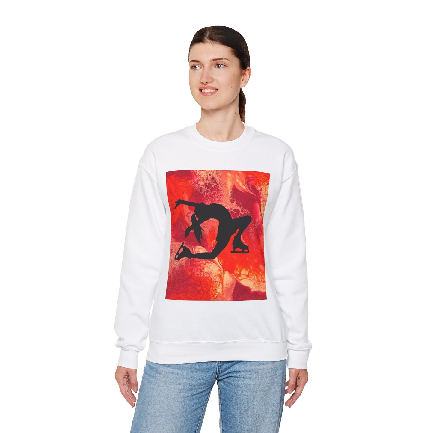 Unisex Figure Skating Crewneck Sweatshirt