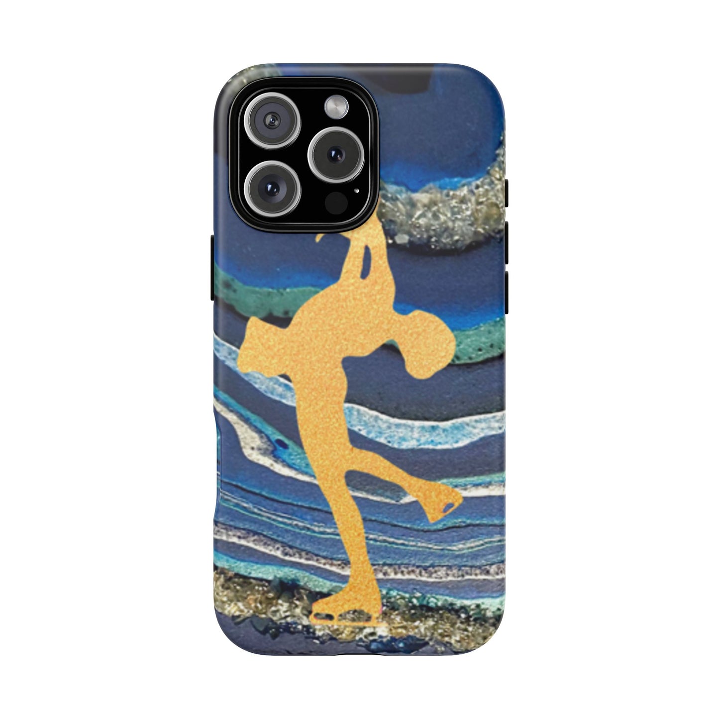 Figure skating phone case