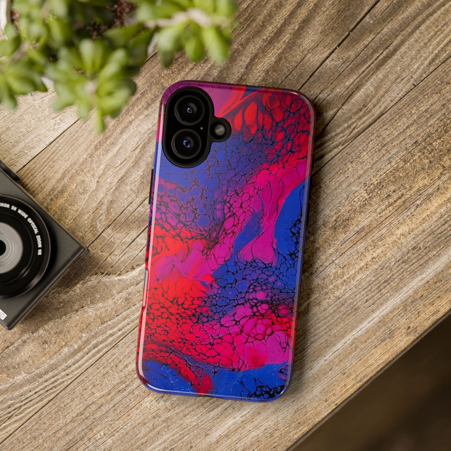 Tough Phone Case for iPhone, Samsung and Google pixel devices with Artwork Design