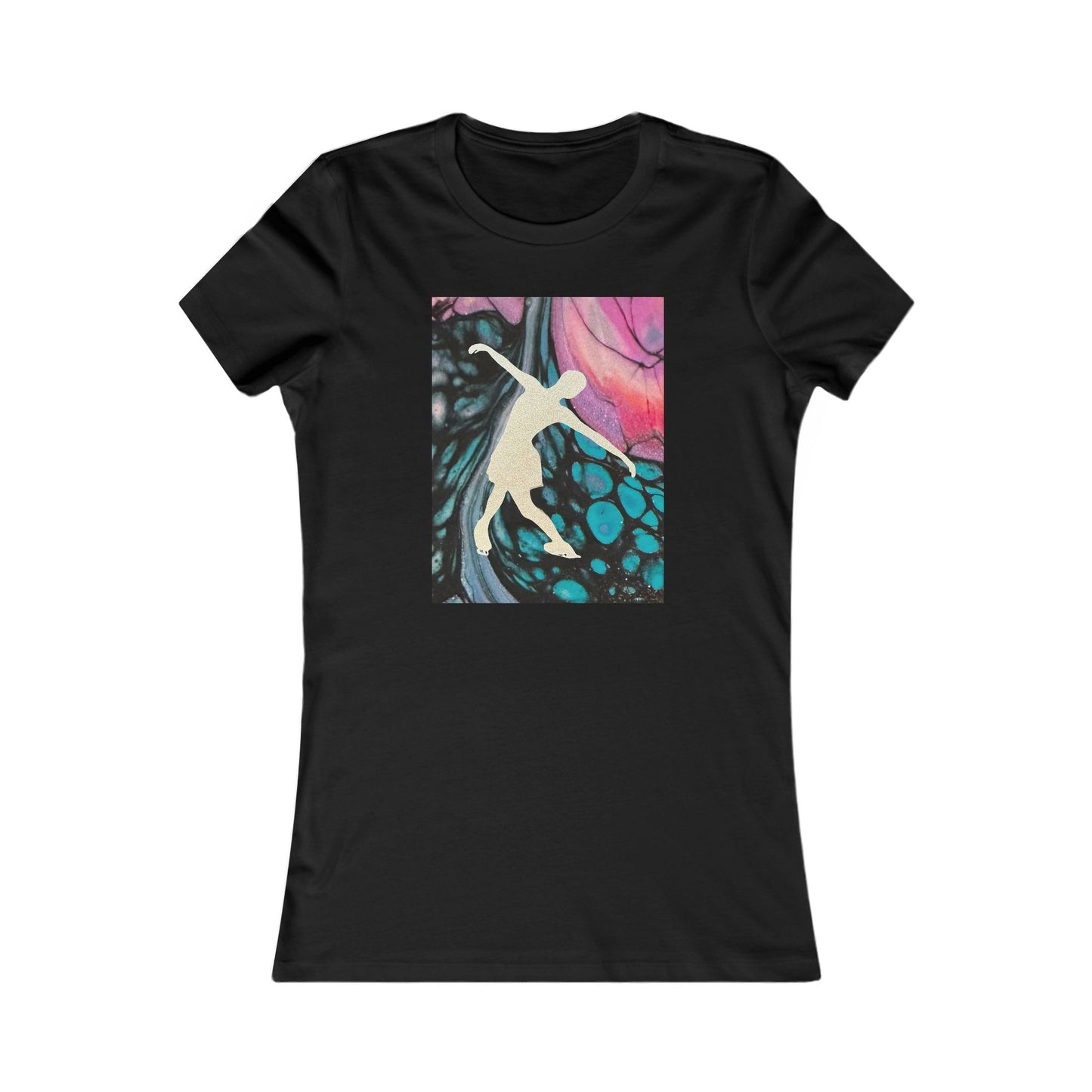 Ladies figure skating T-shirt