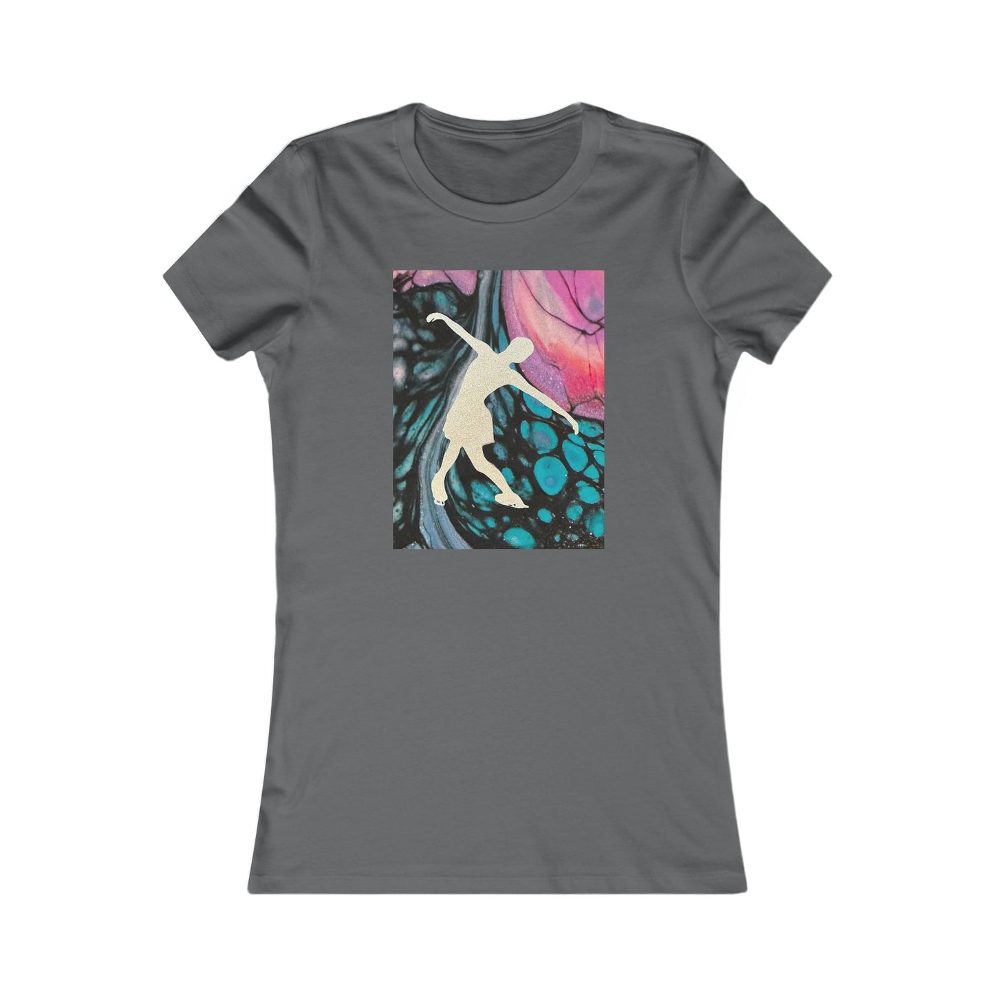 Ladies figure skating T-shirt
