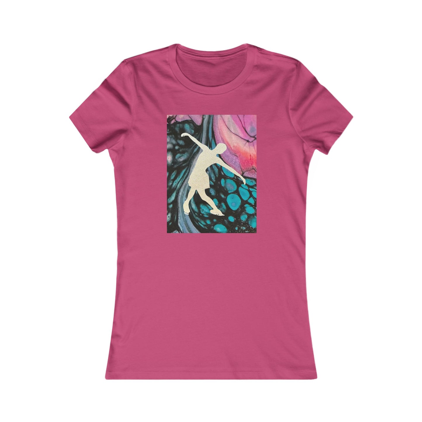 Ladies figure skating T-shirt