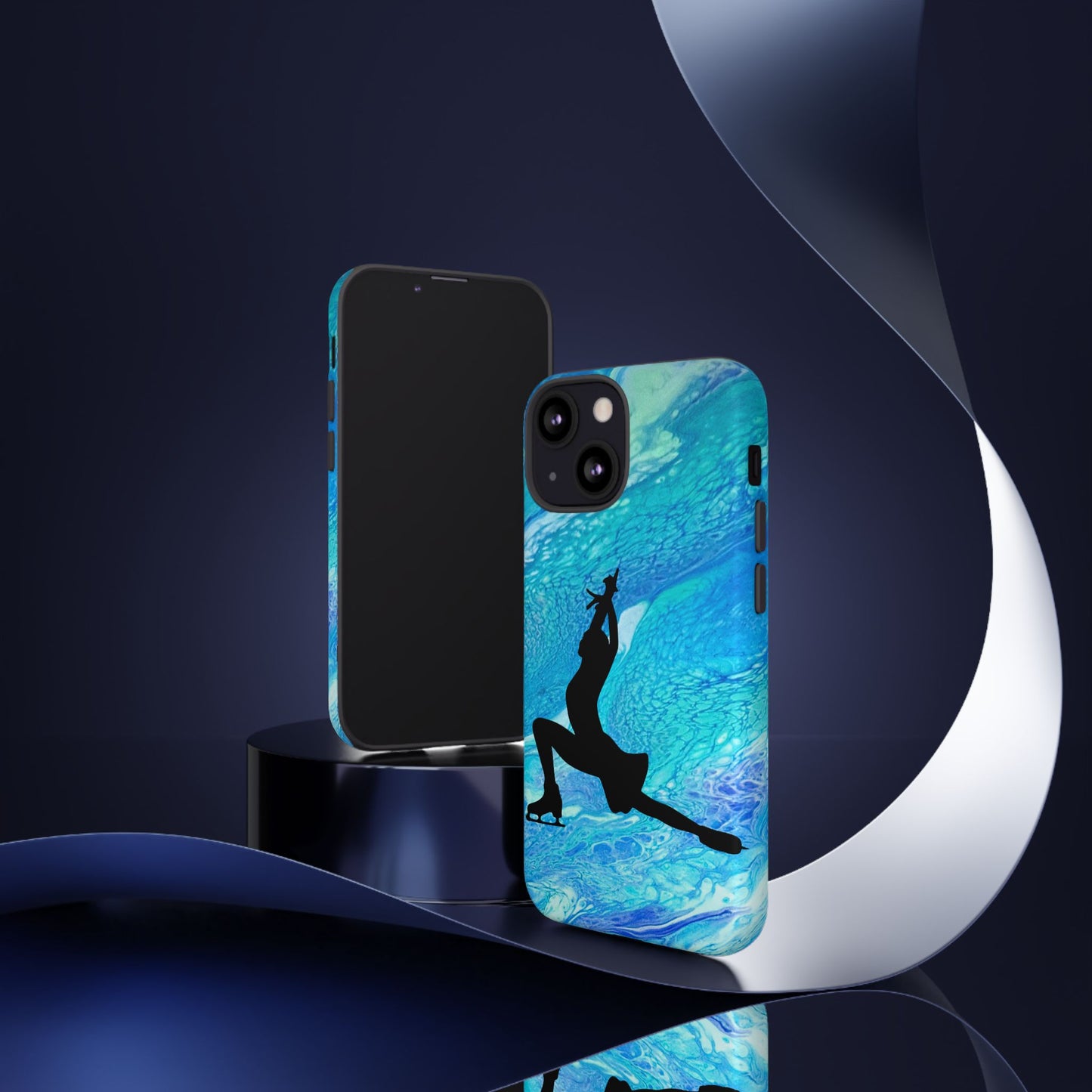 Figure skating phone cases