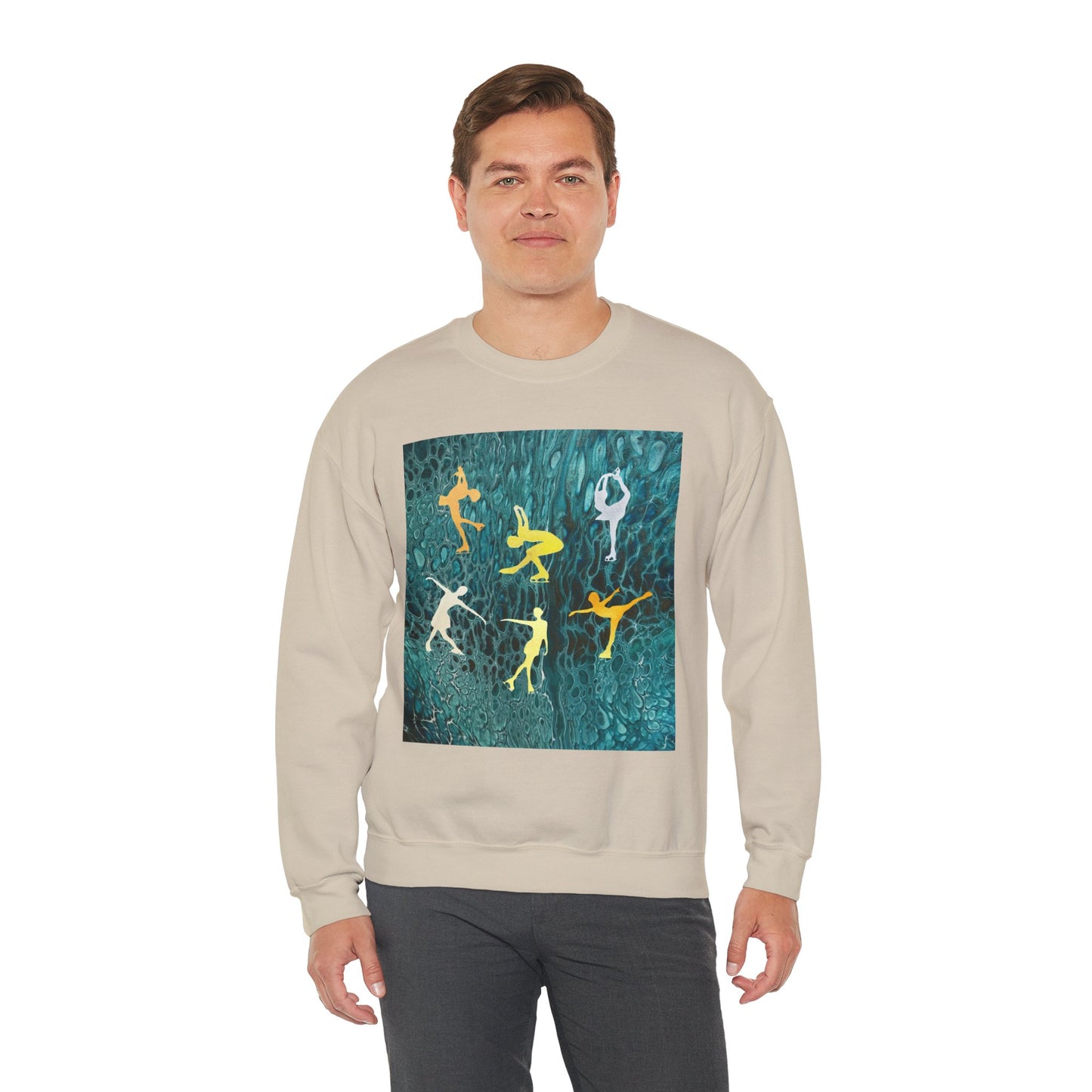 Unisex Figure Skating crewneck Sweatshirt