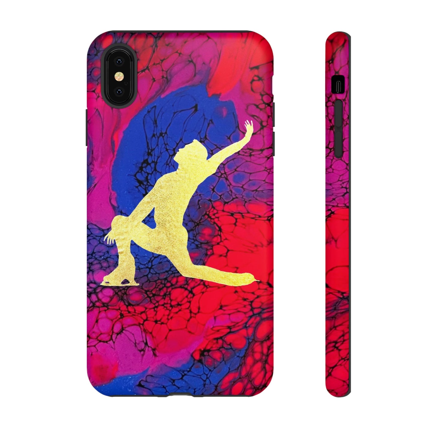 Figure skating phone cases