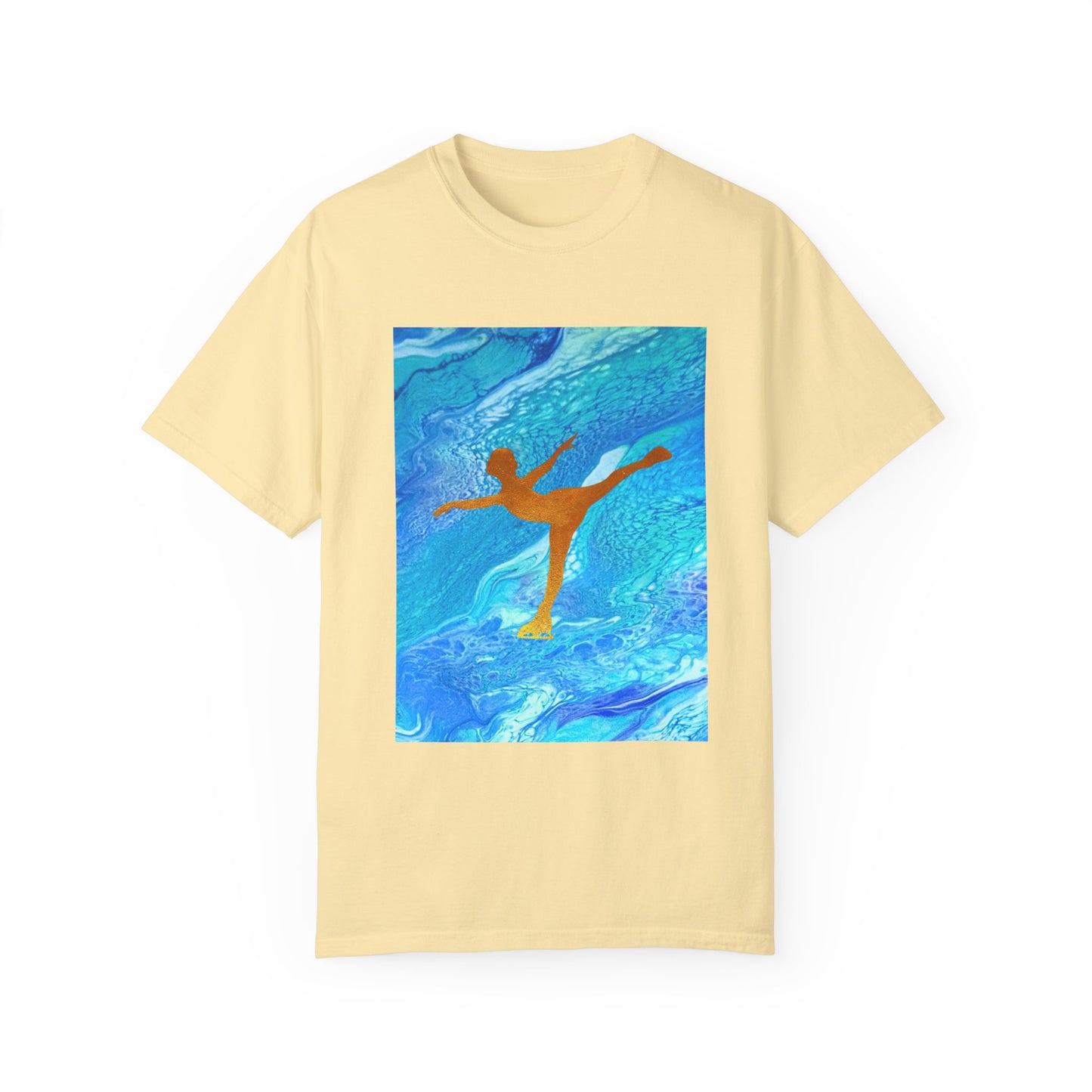 Figure Skating T-shirt—Unisex Garment-Dyed Tee