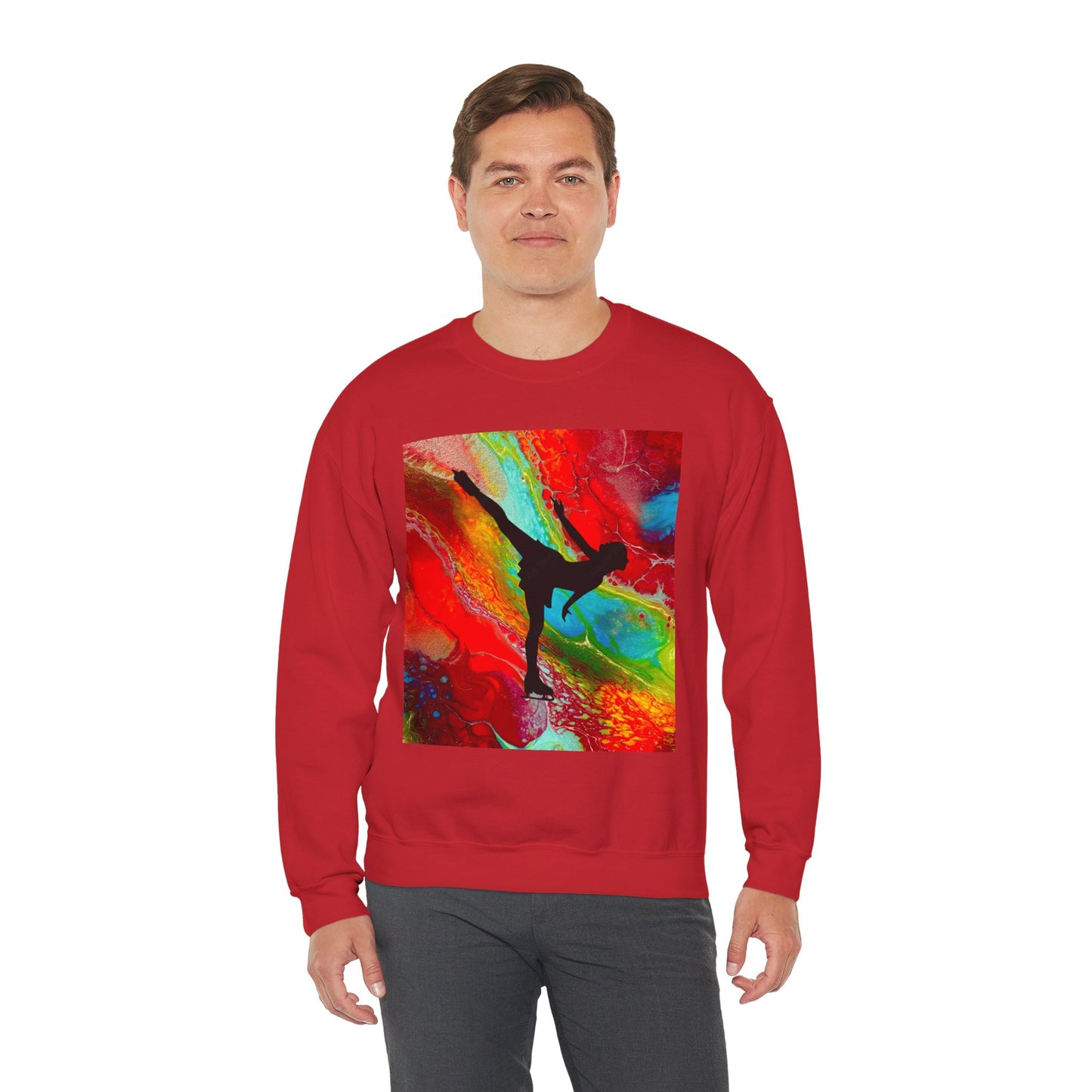 Unisex Figure Skating Crewneck Sweatshirt