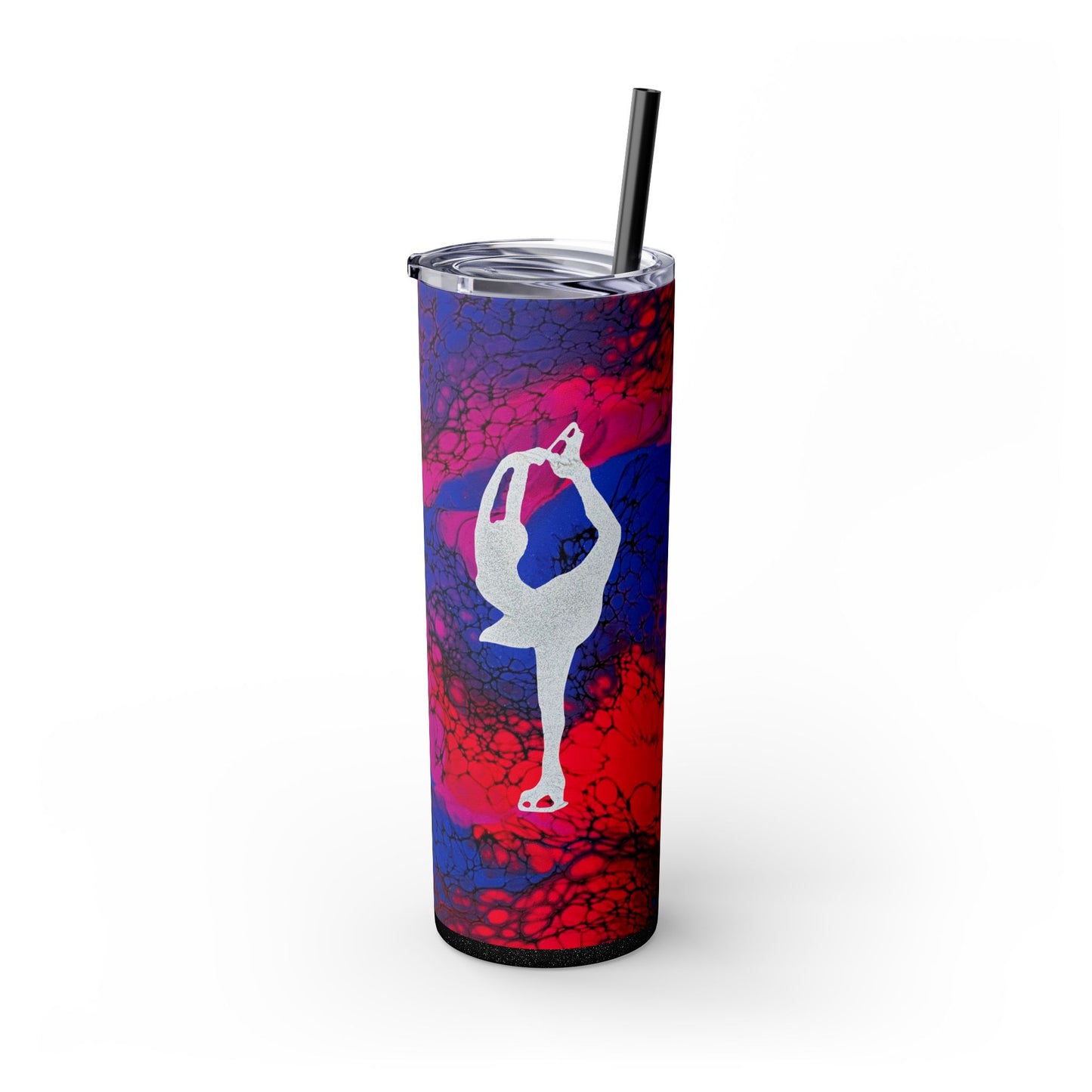 Figure Skating Tumbler, 20oz with straw